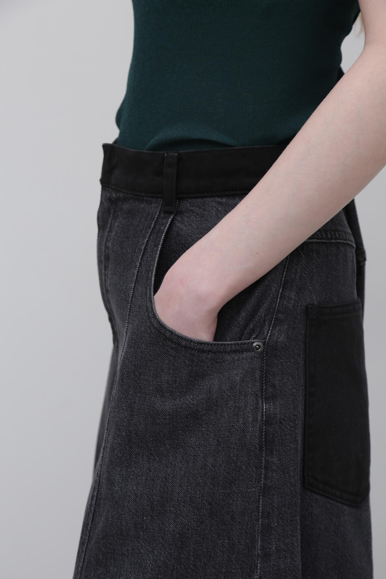 <UNiPH>ハイブリーチデニムパンツ