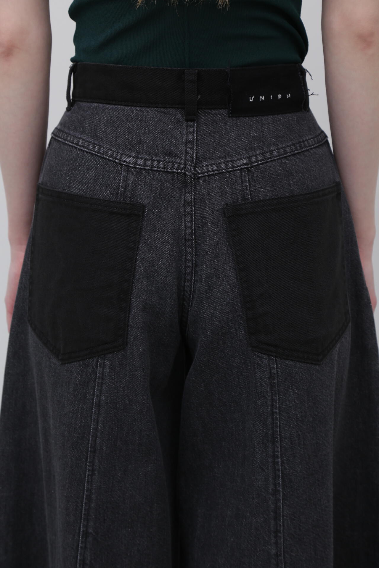 <UNiPH>ハイブリーチデニムパンツ
