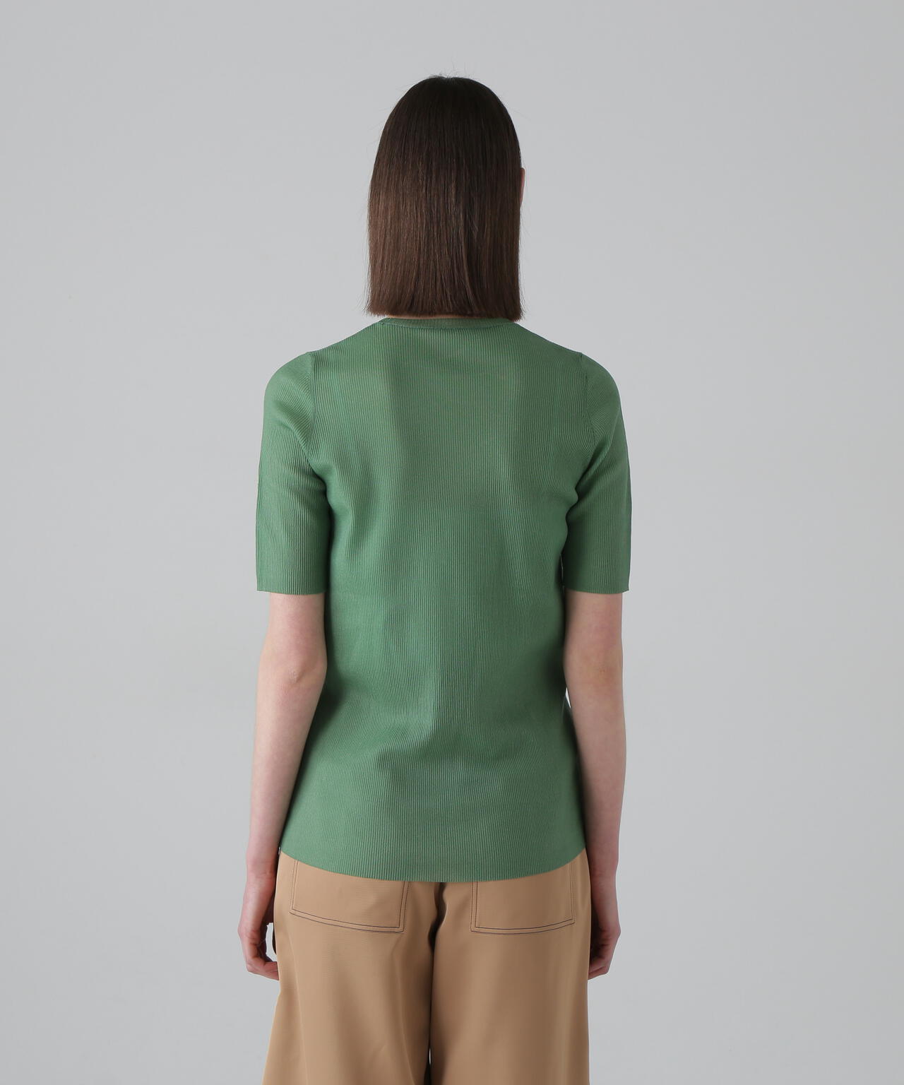 シアーリブニット