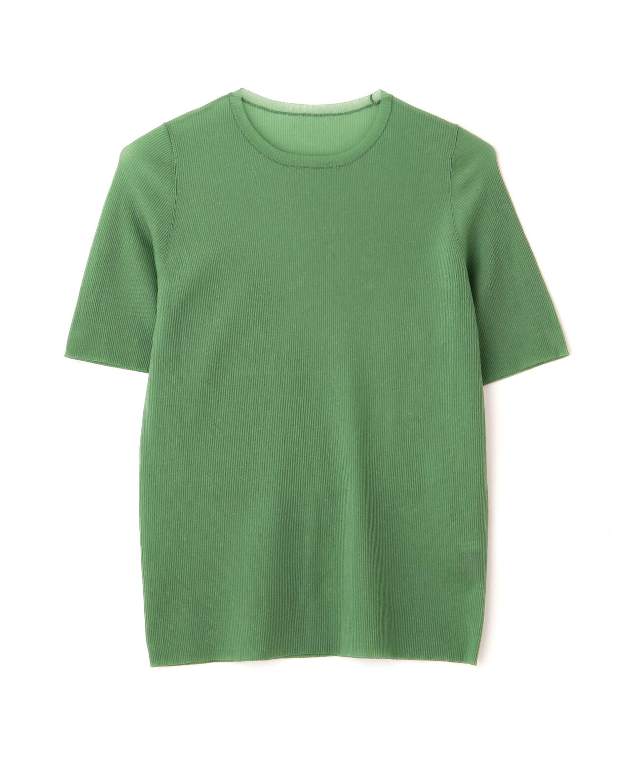 シアーリブニット