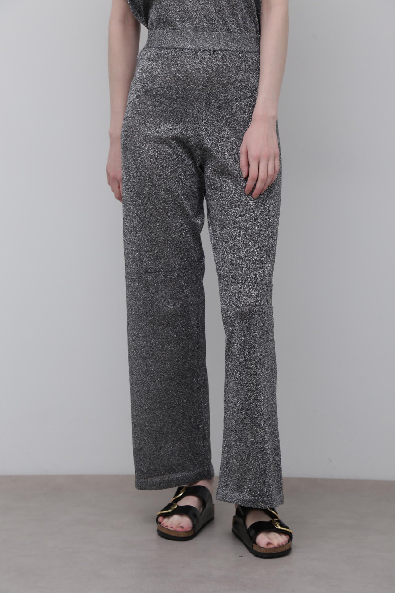 <UNiPH>メタリックニットパンツ
