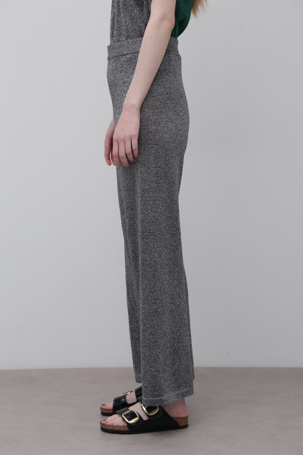 <UNiPH>メタリックニットパンツ