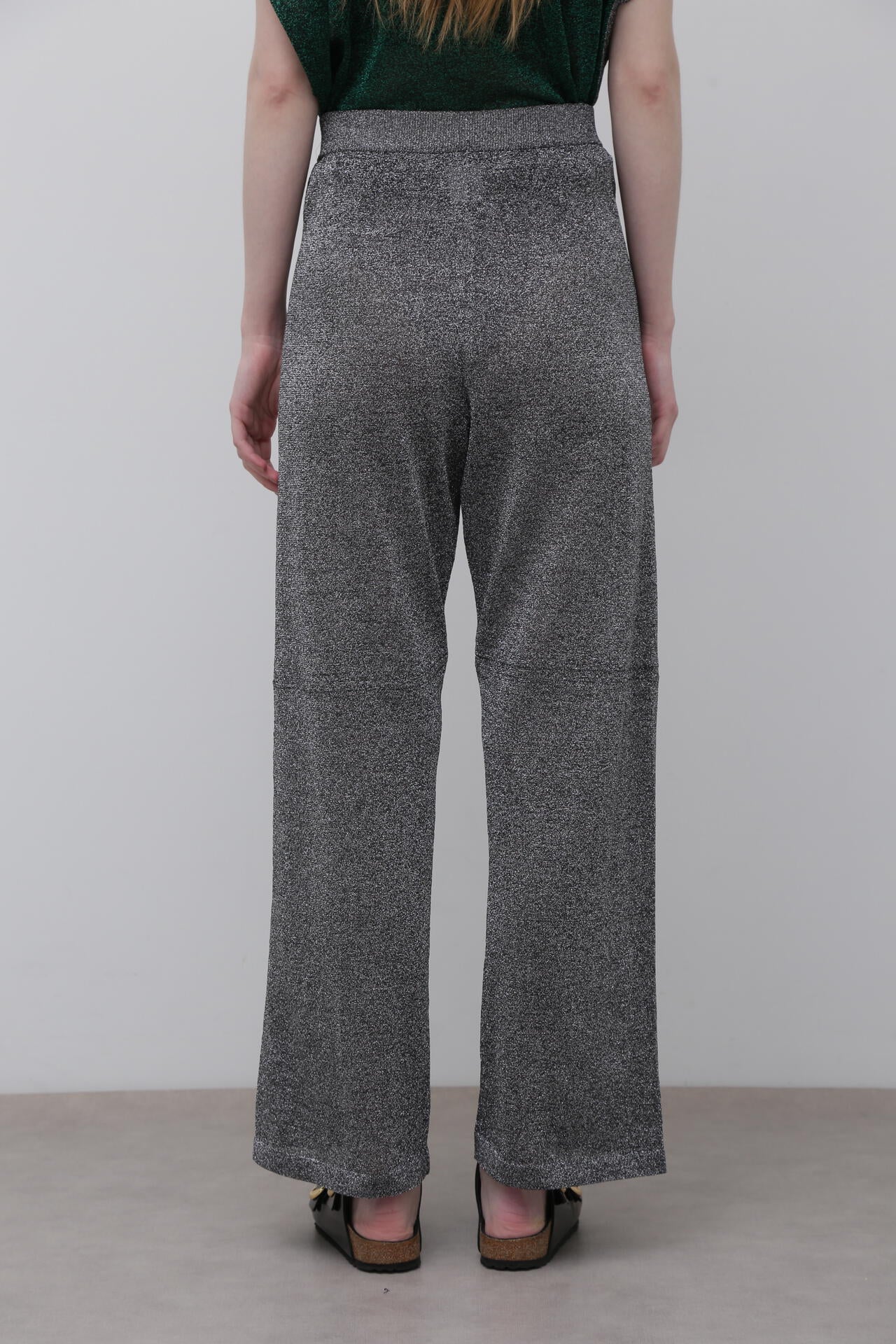 <UNiPH>メタリックニットパンツ