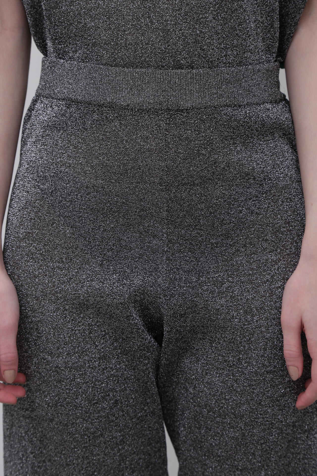<UNiPH>メタリックニットパンツ