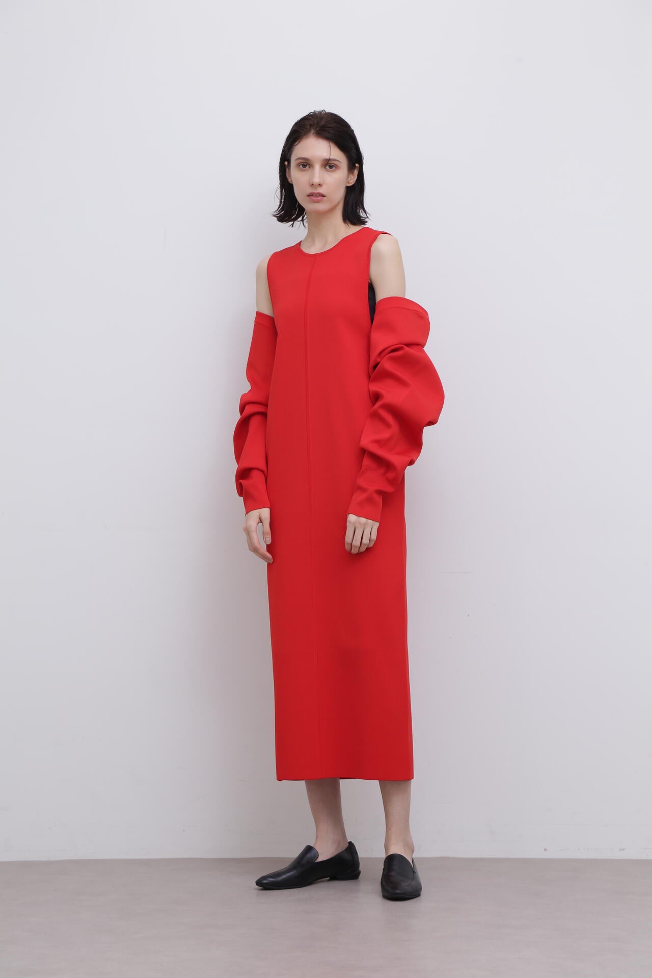 <UNiPH>スポンディッシュストレッチニットワンピース