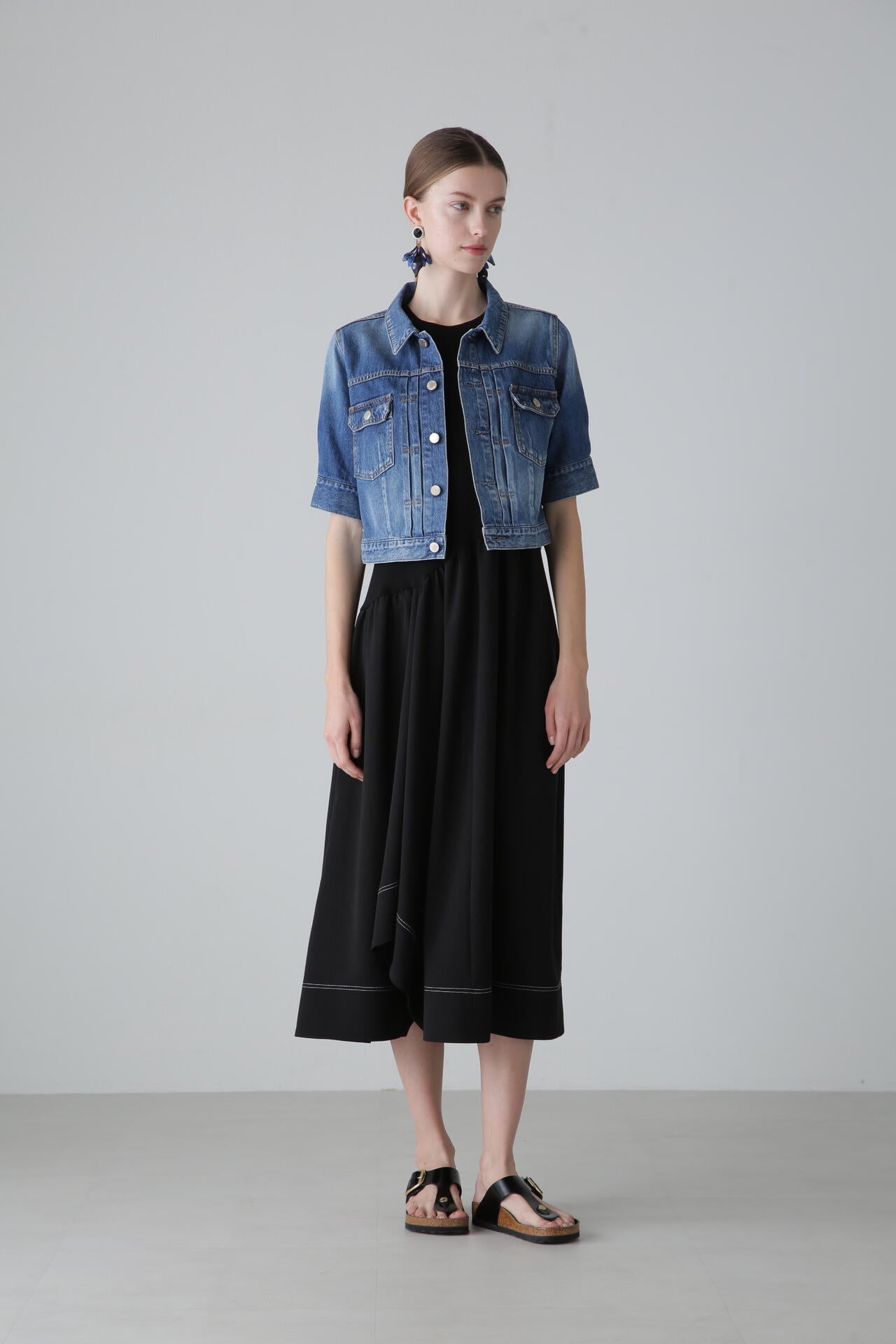 ≪BIRKENSTOCK≫ GIZEN (BLACK)