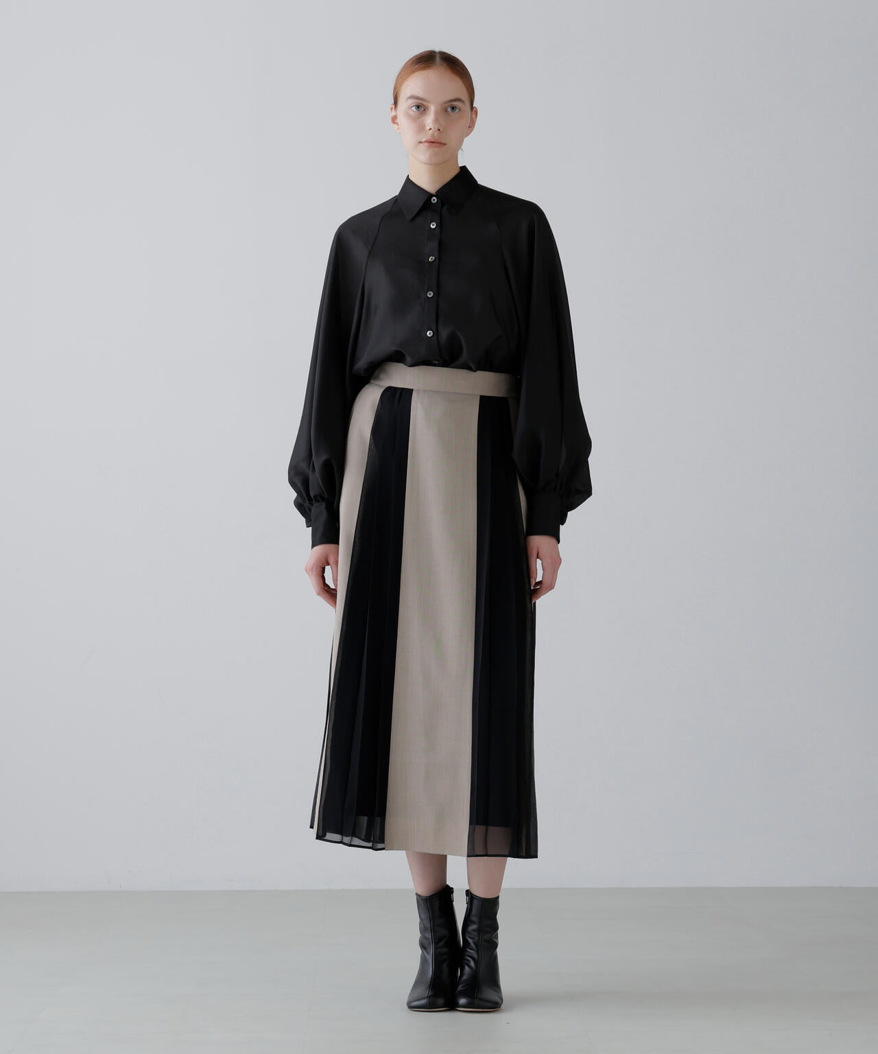 シルキーオーガンブラウス