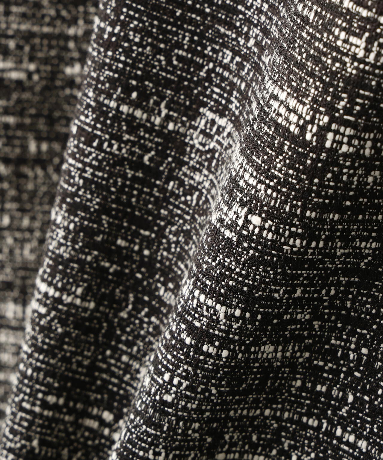 スラブツイードブラウス