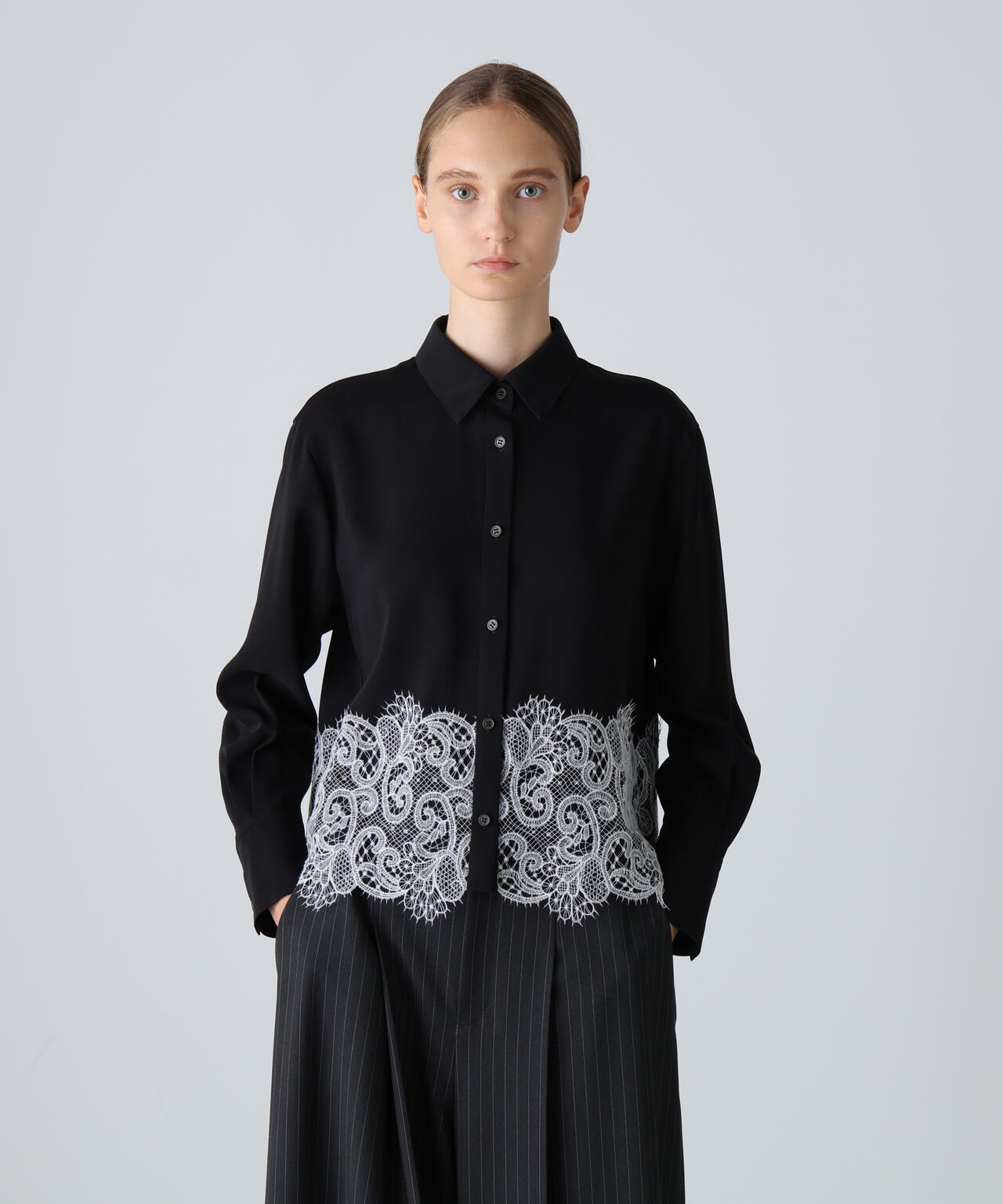 ライトジョーゼットブラウス