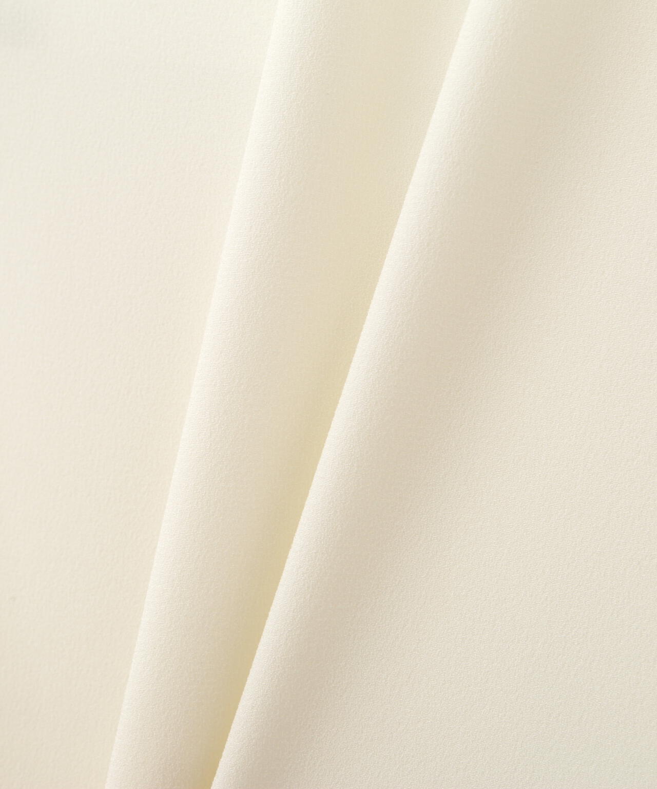 バックサテンジョーゼットブラウス