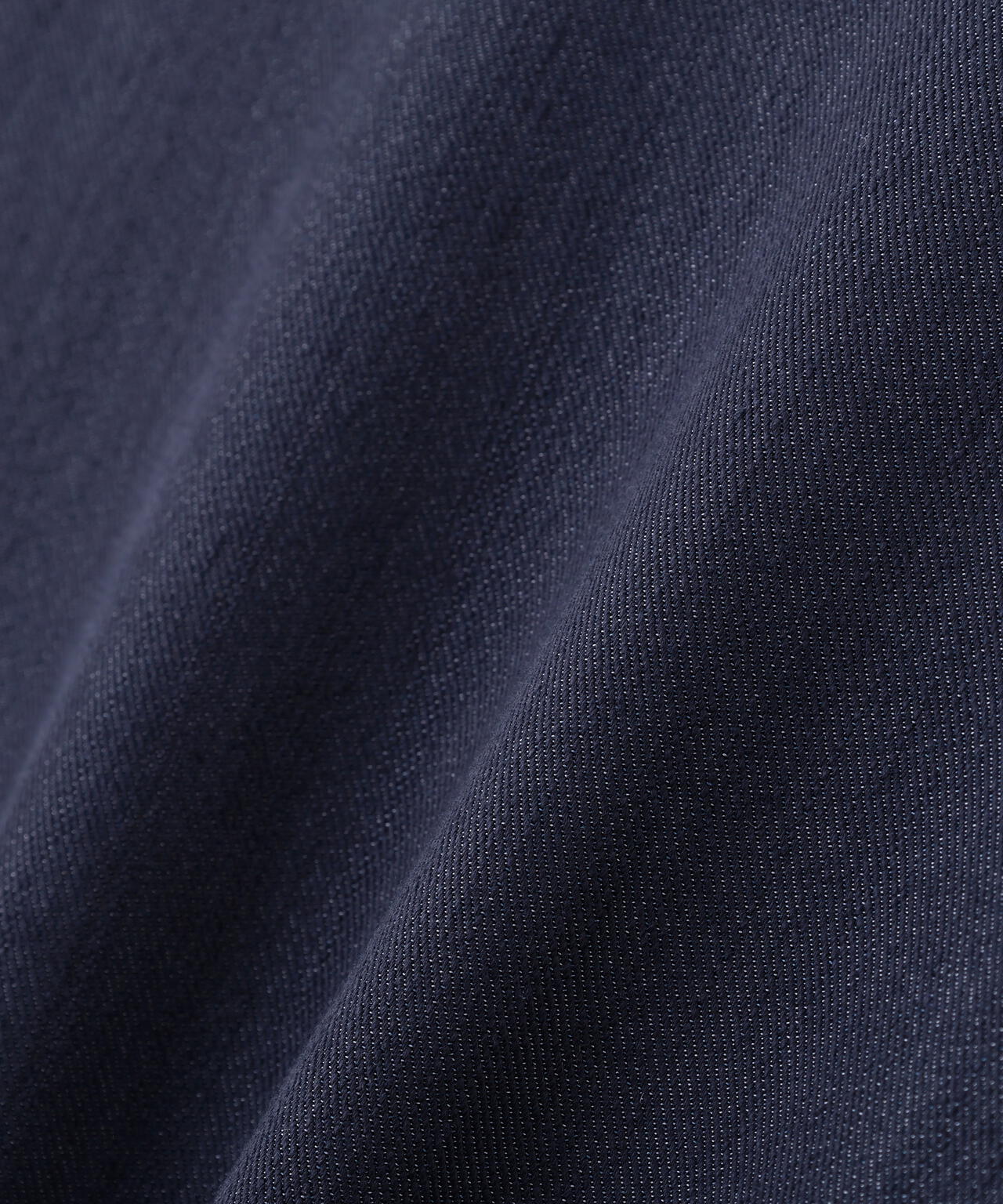 スラブデニムブラウス