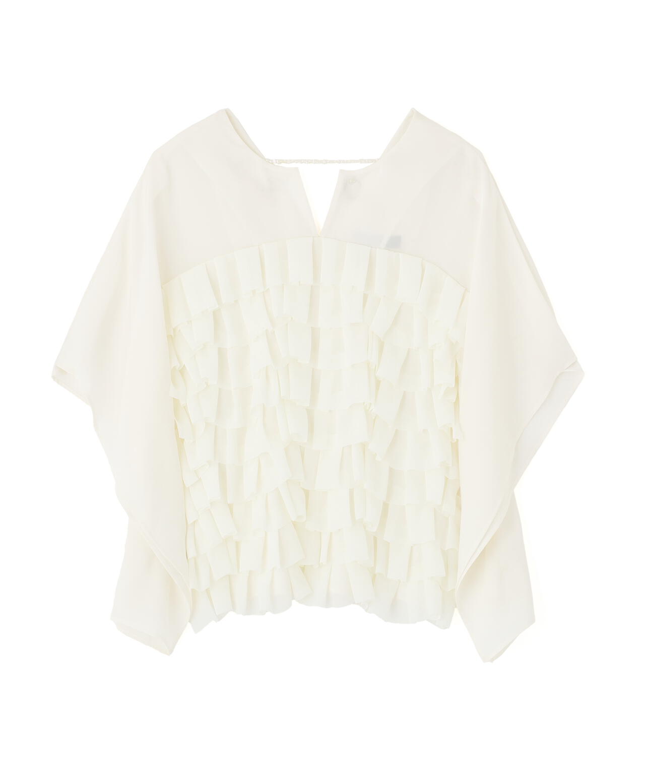 <BLACK LABEL>シルキーツイルブラウス