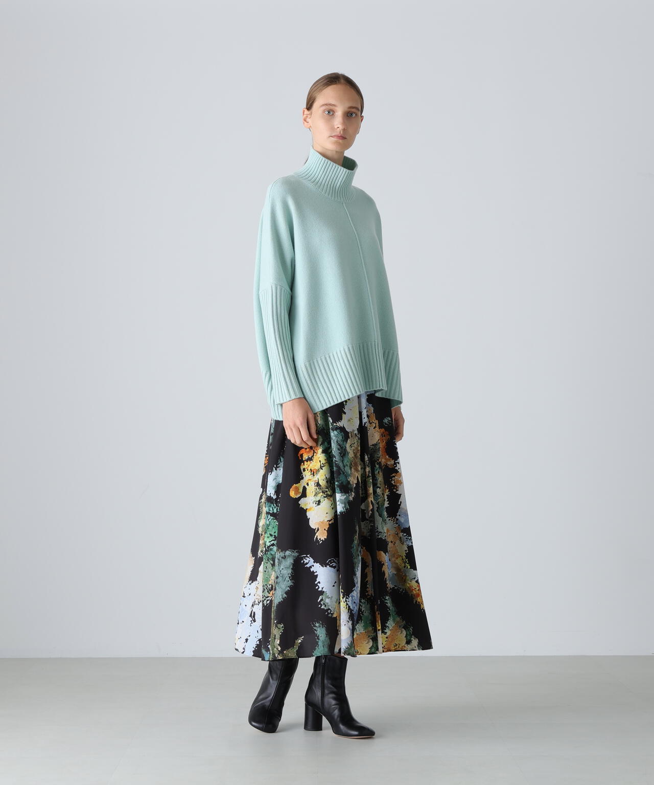 フォレストプリントスカート