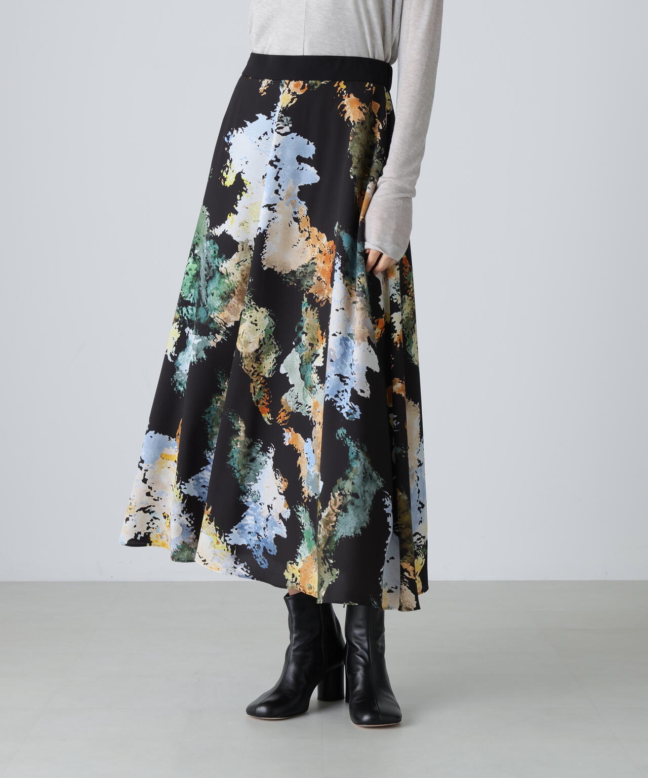 フォレストプリントスカート