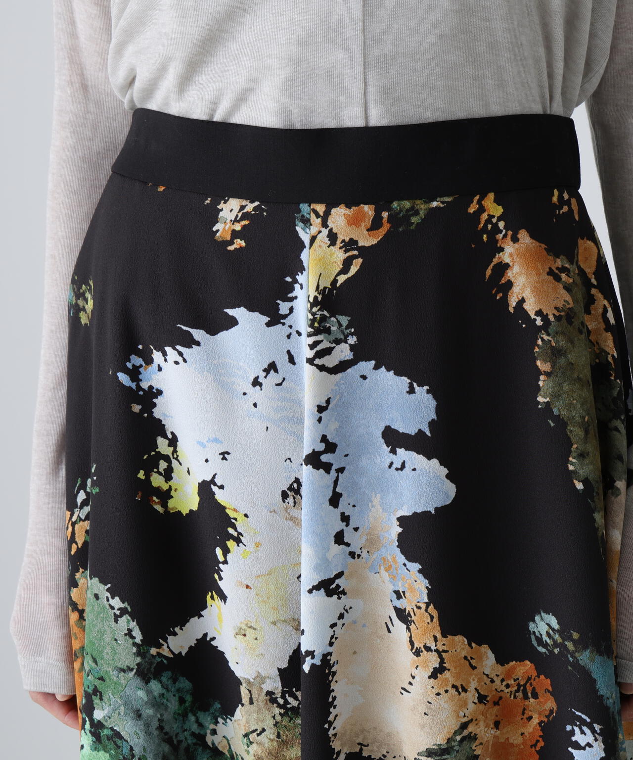 フォレストプリントスカート