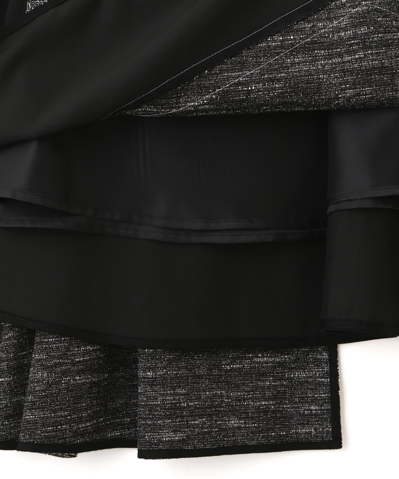 スラブツイードスカート