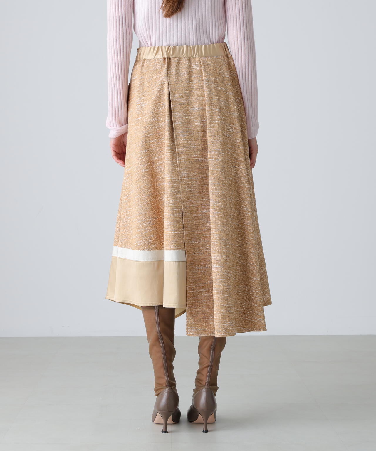 スラブツイードスカート