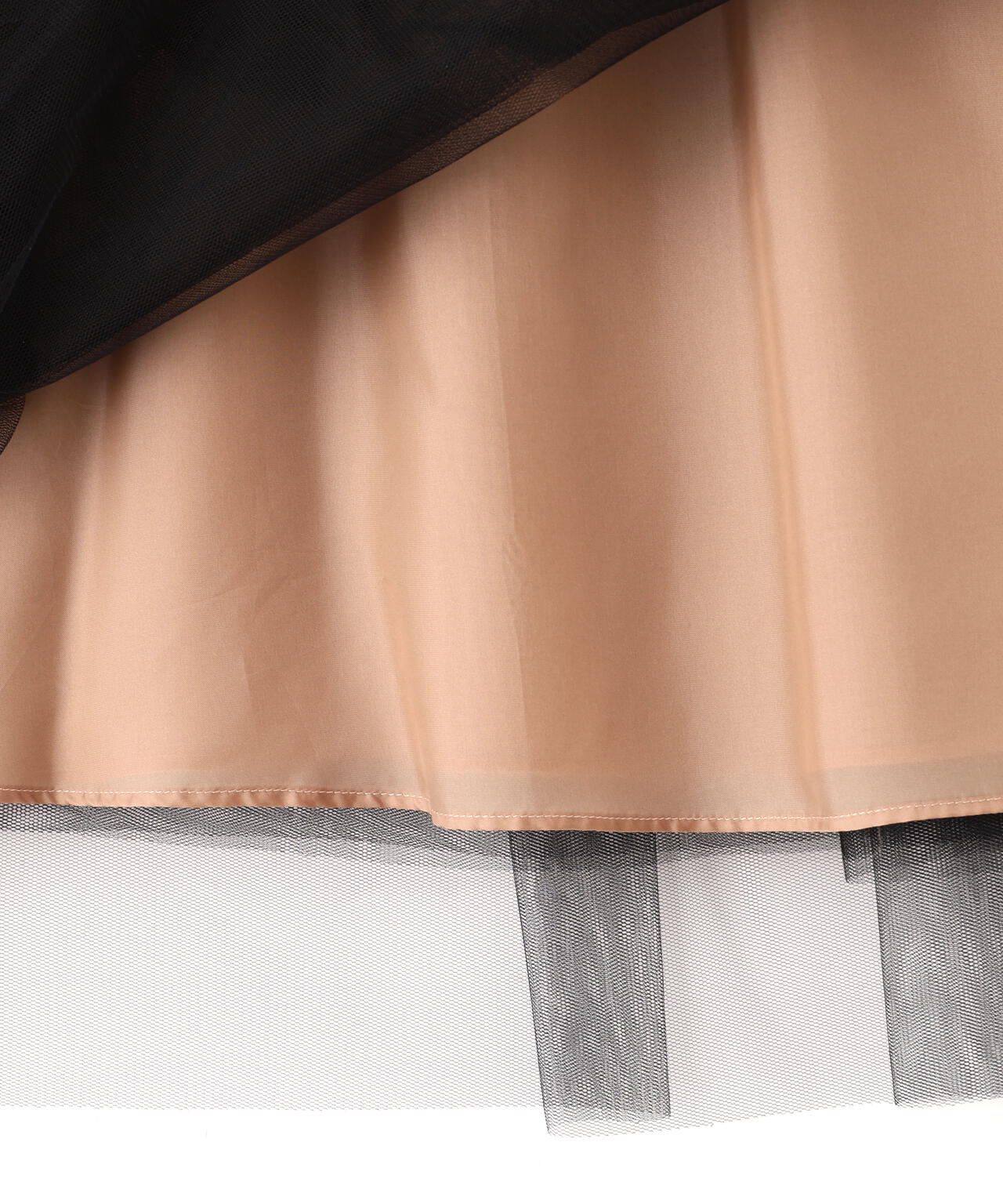 ブライトチュールスカート