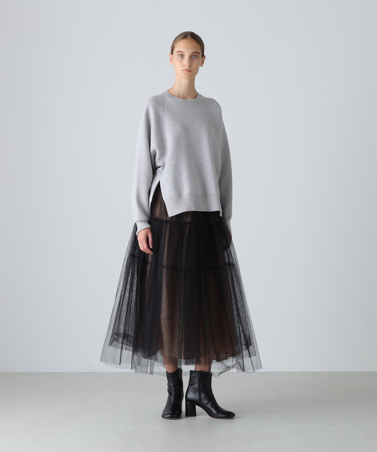 ブライトチュールスカート