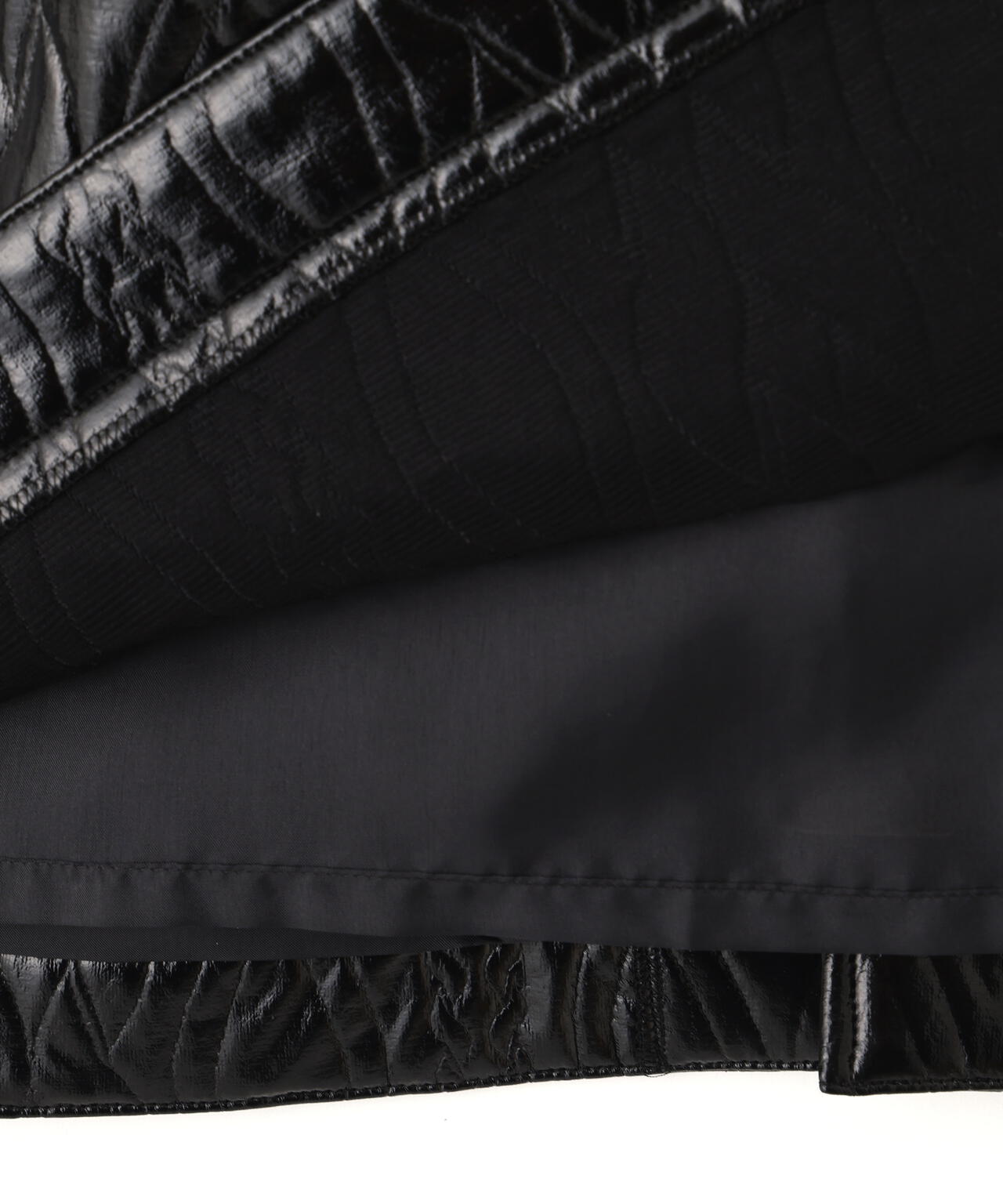 コーティングジャージースカート