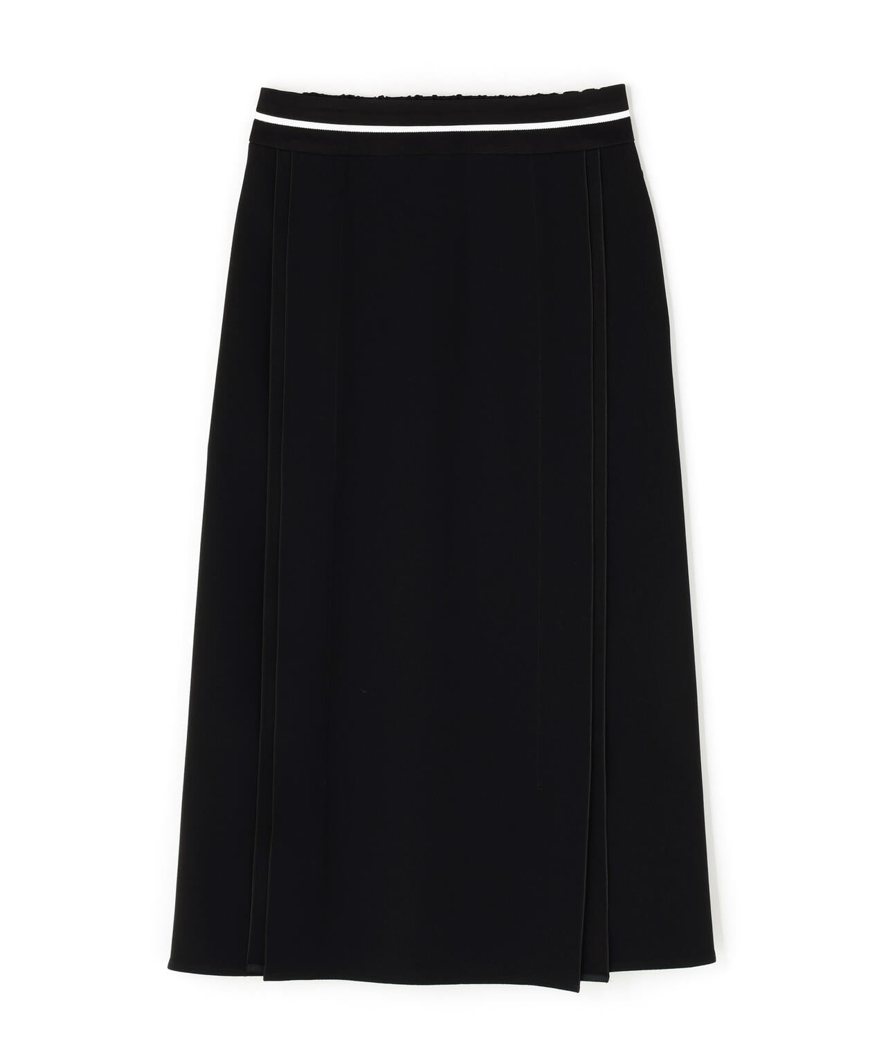 バックサテンジョーゼットスカート