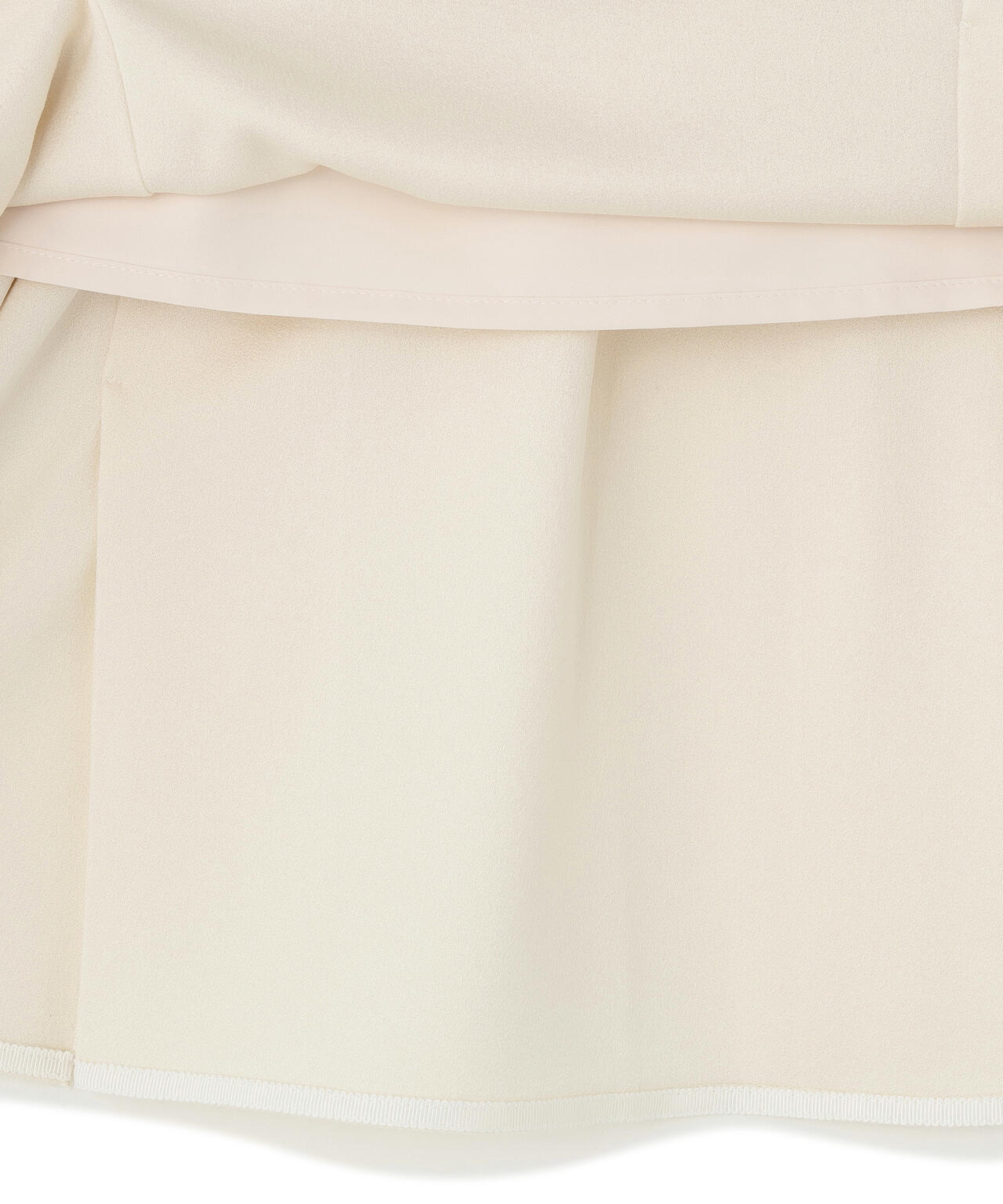 バックサテンジョーゼットスカート