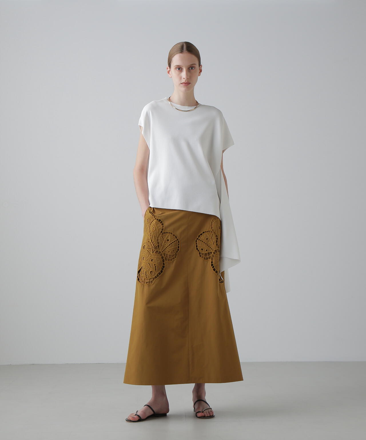 シェルカットワークスカート