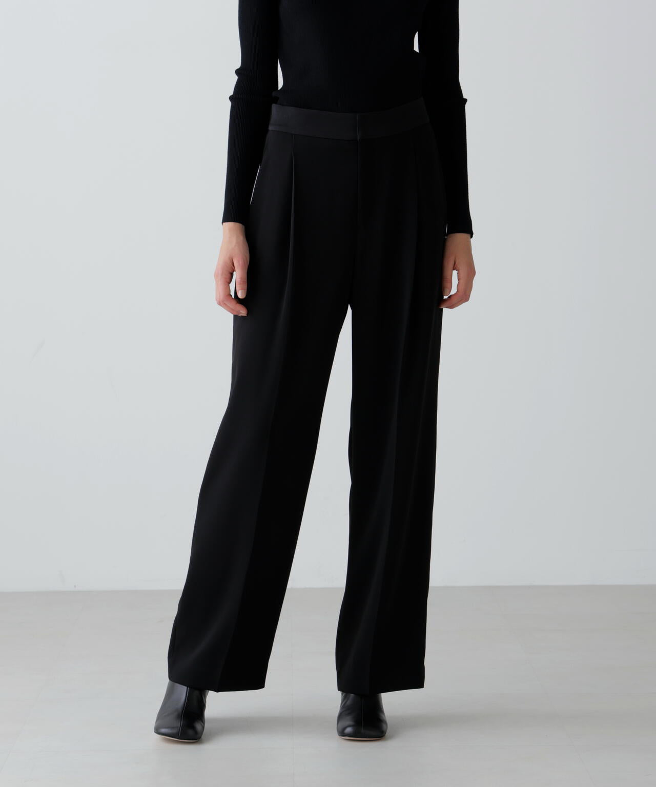 ストレッチジョーゼットパンツ