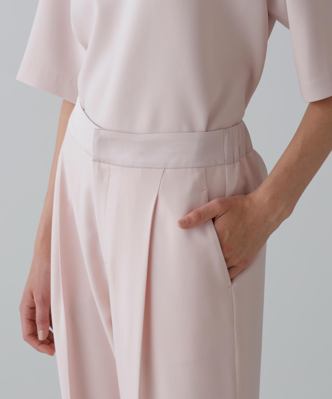 ストレッチジョーゼットパンツ