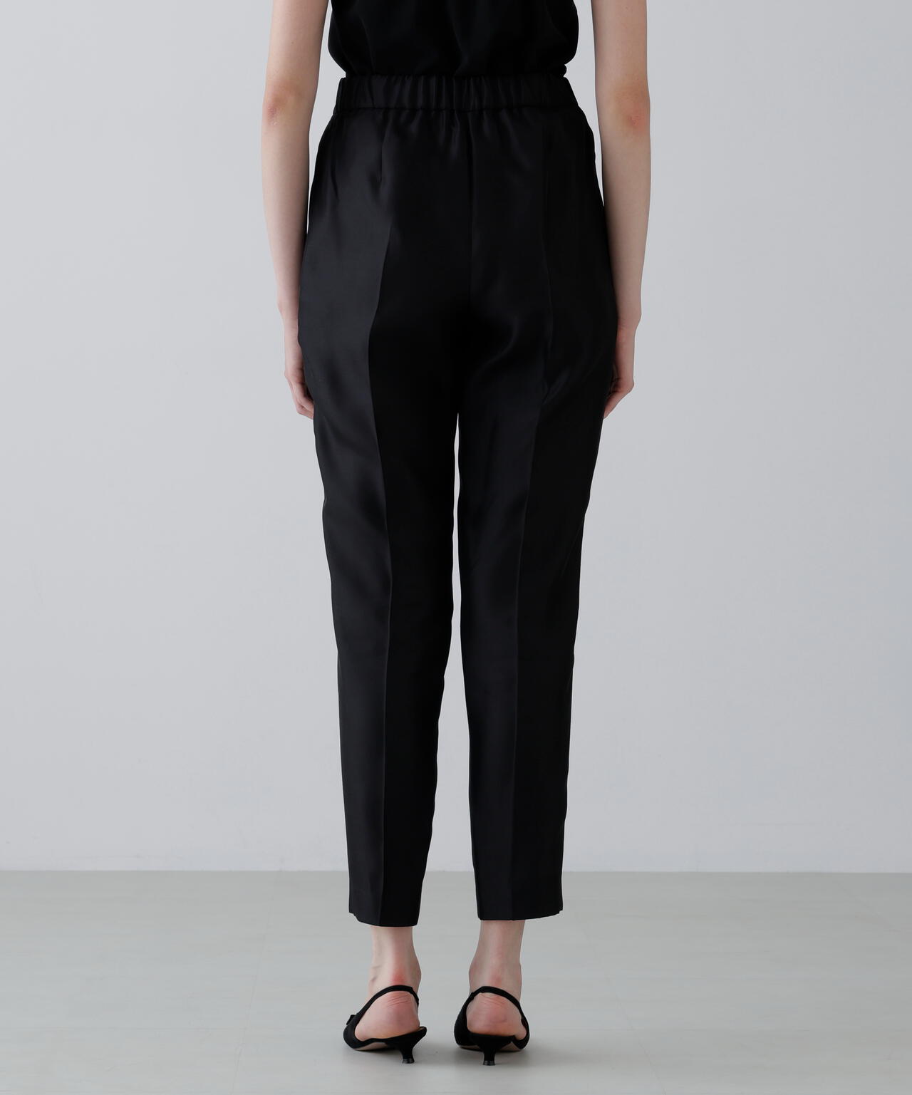 <BLACK LABEL>シルクダブルクロスパンツ