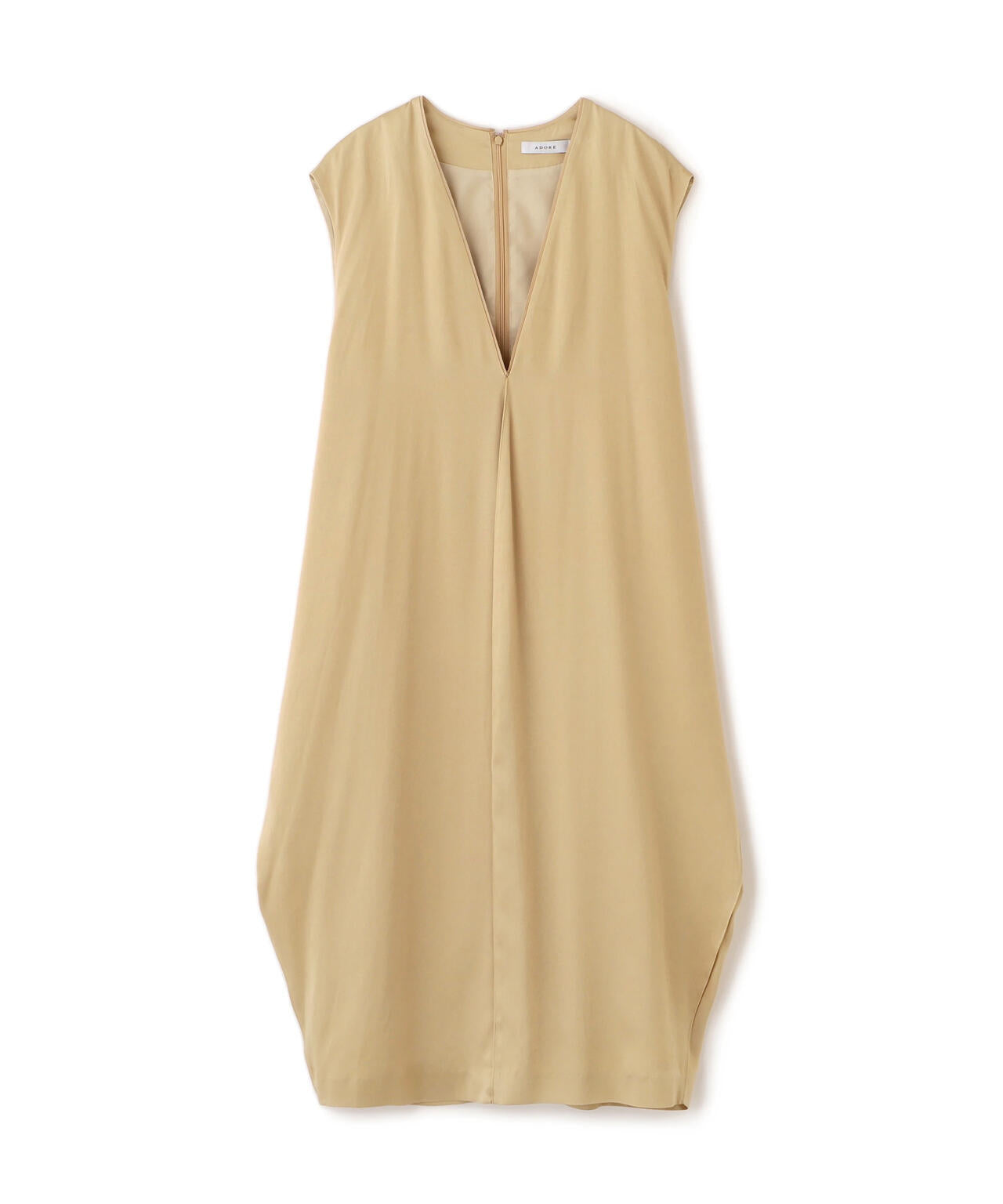 ブライトサテンワンピース