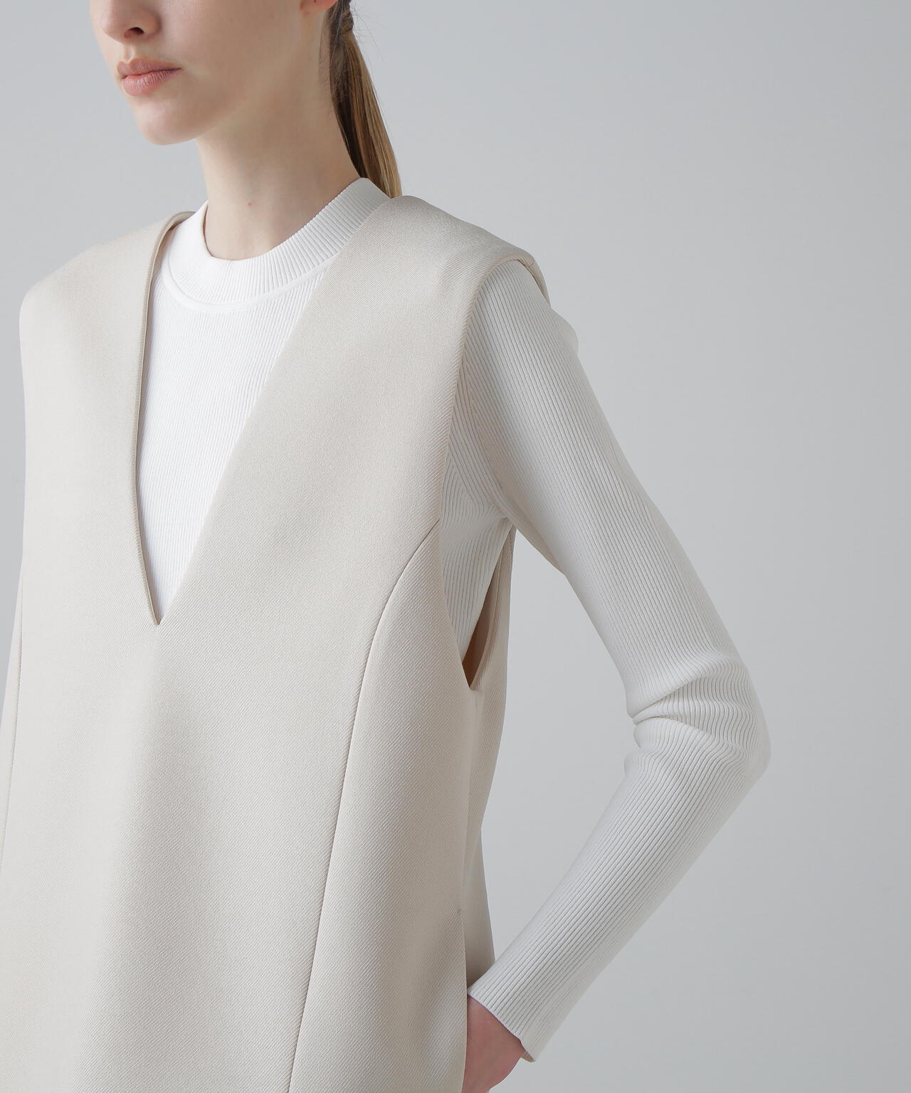 カルゼスポンジボンディングワンピース