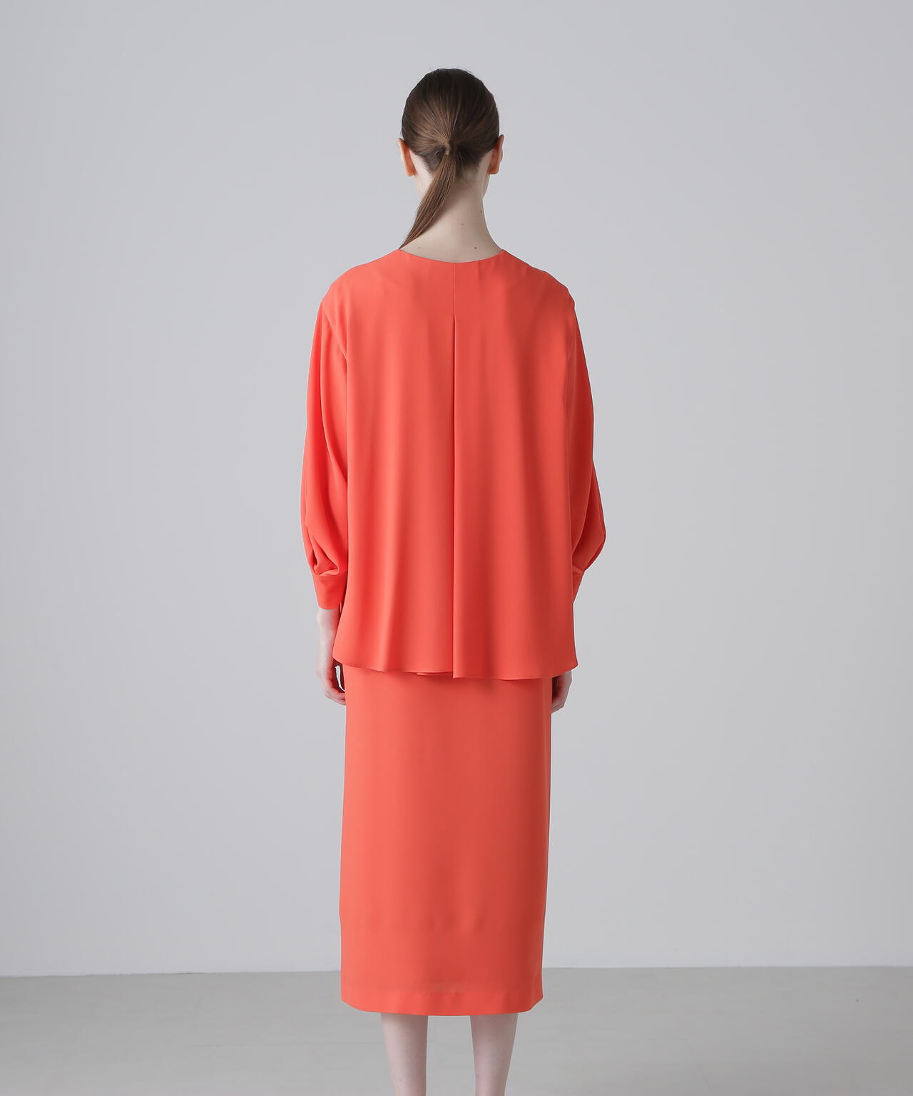 ライトジョーゼットワンピース