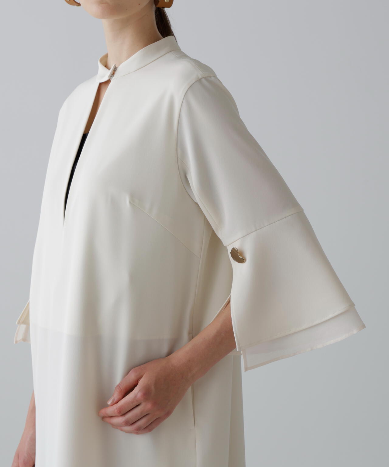 シックアンドシンカチオンツイルワンピース