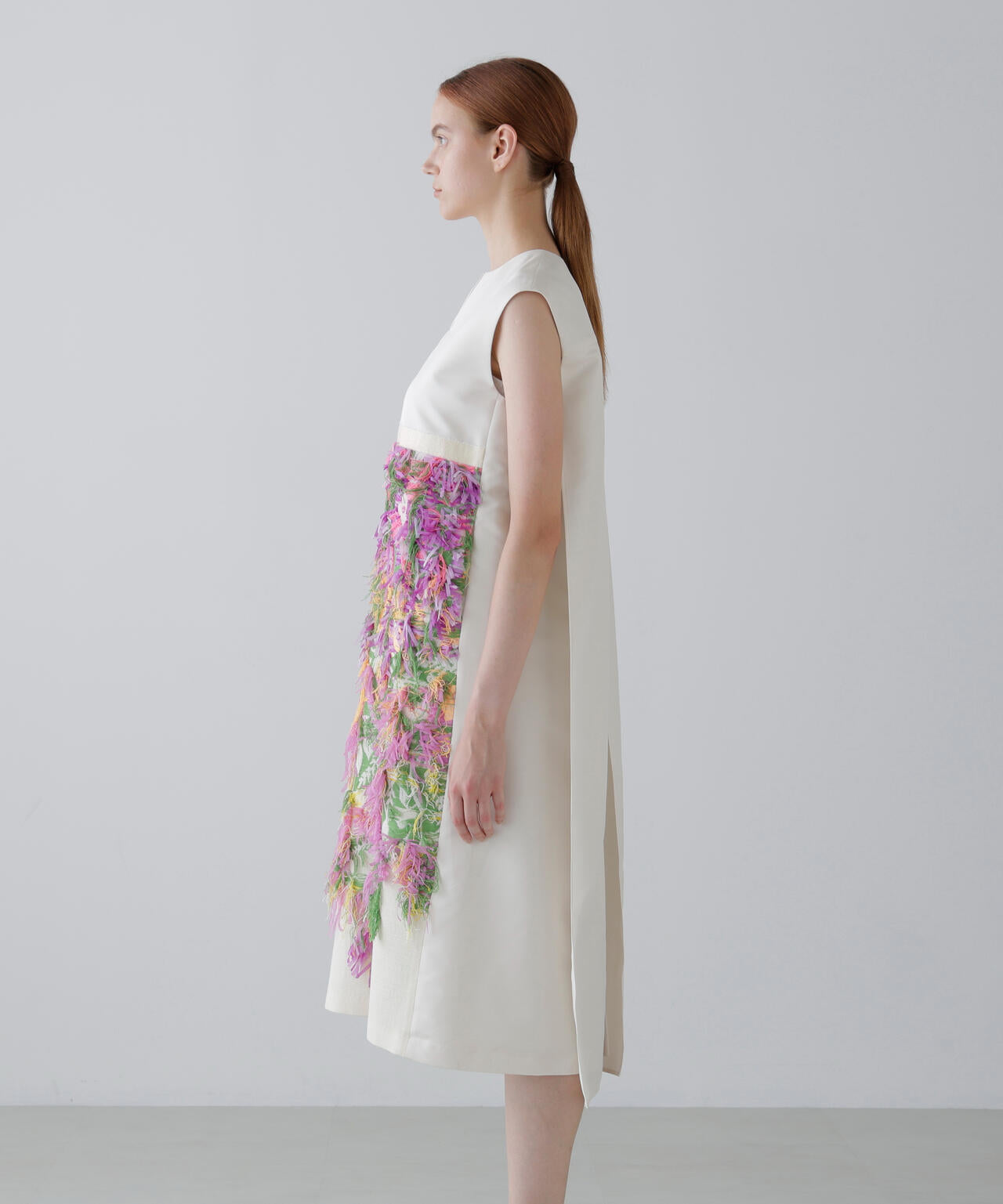 <BLACK LABEL>MALHIAライオットオブカラージャガードワンピース