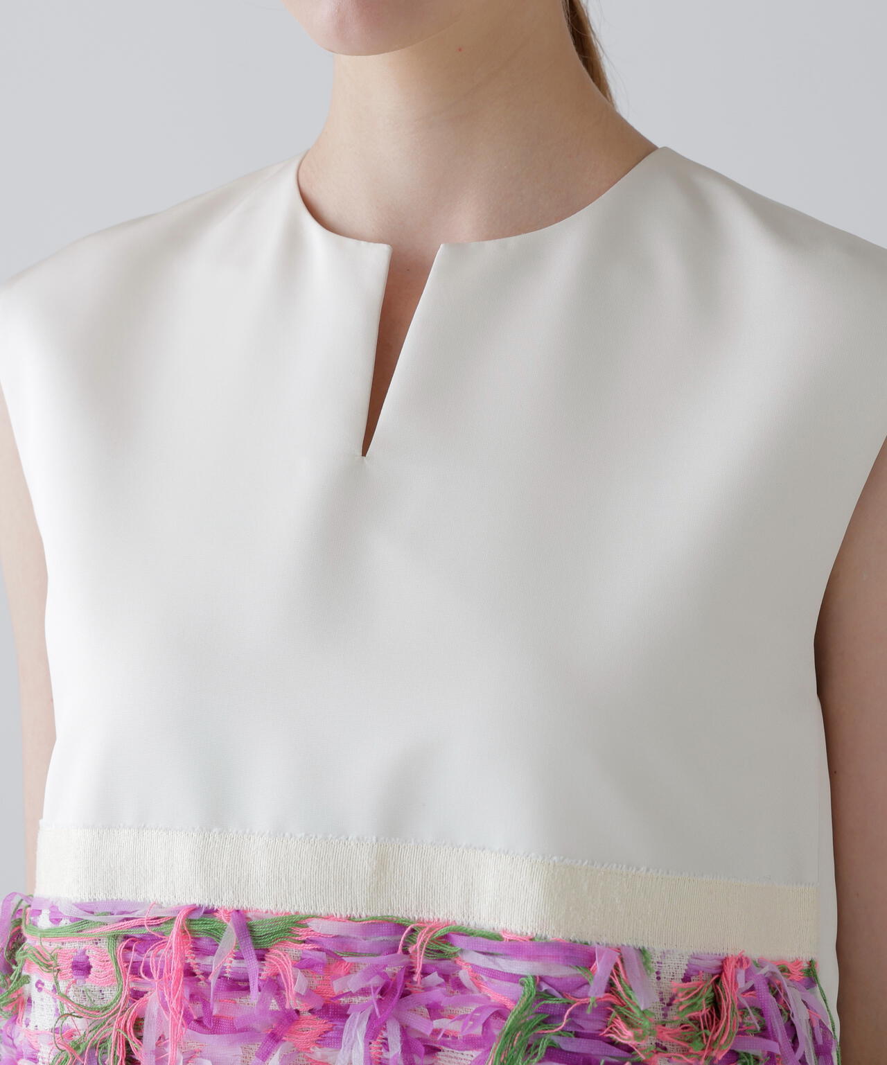 <BLACK LABEL>MALHIAライオットオブカラージャガードワンピース