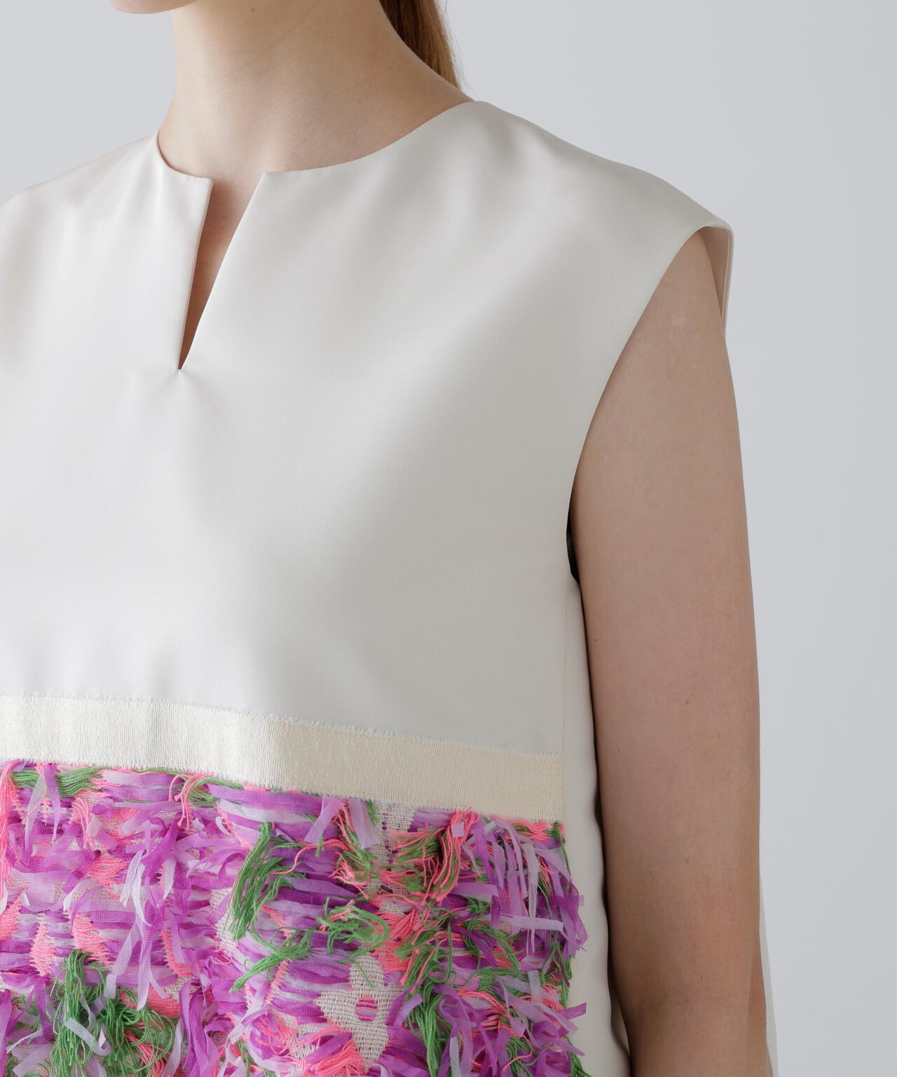 <BLACK LABEL>MALHIAライオットオブカラージャガードワンピース