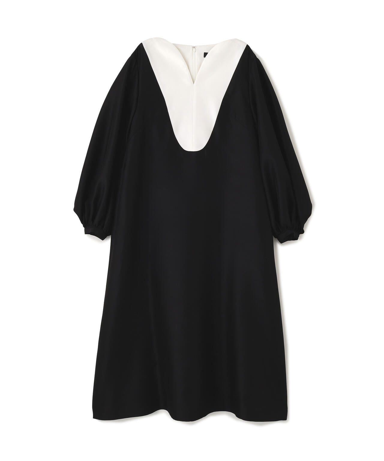 <BLACK LABEL>シルクダブルクロスワンピース