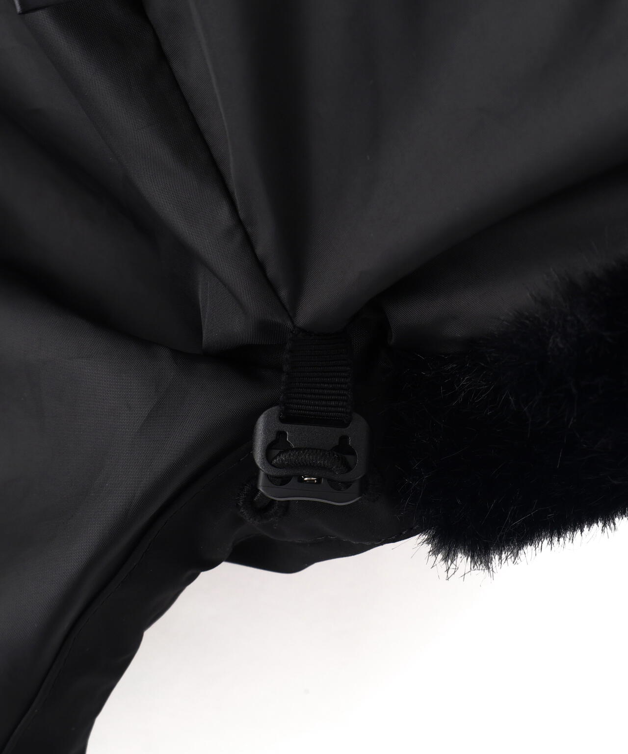 ファーコンビダウンジャケット