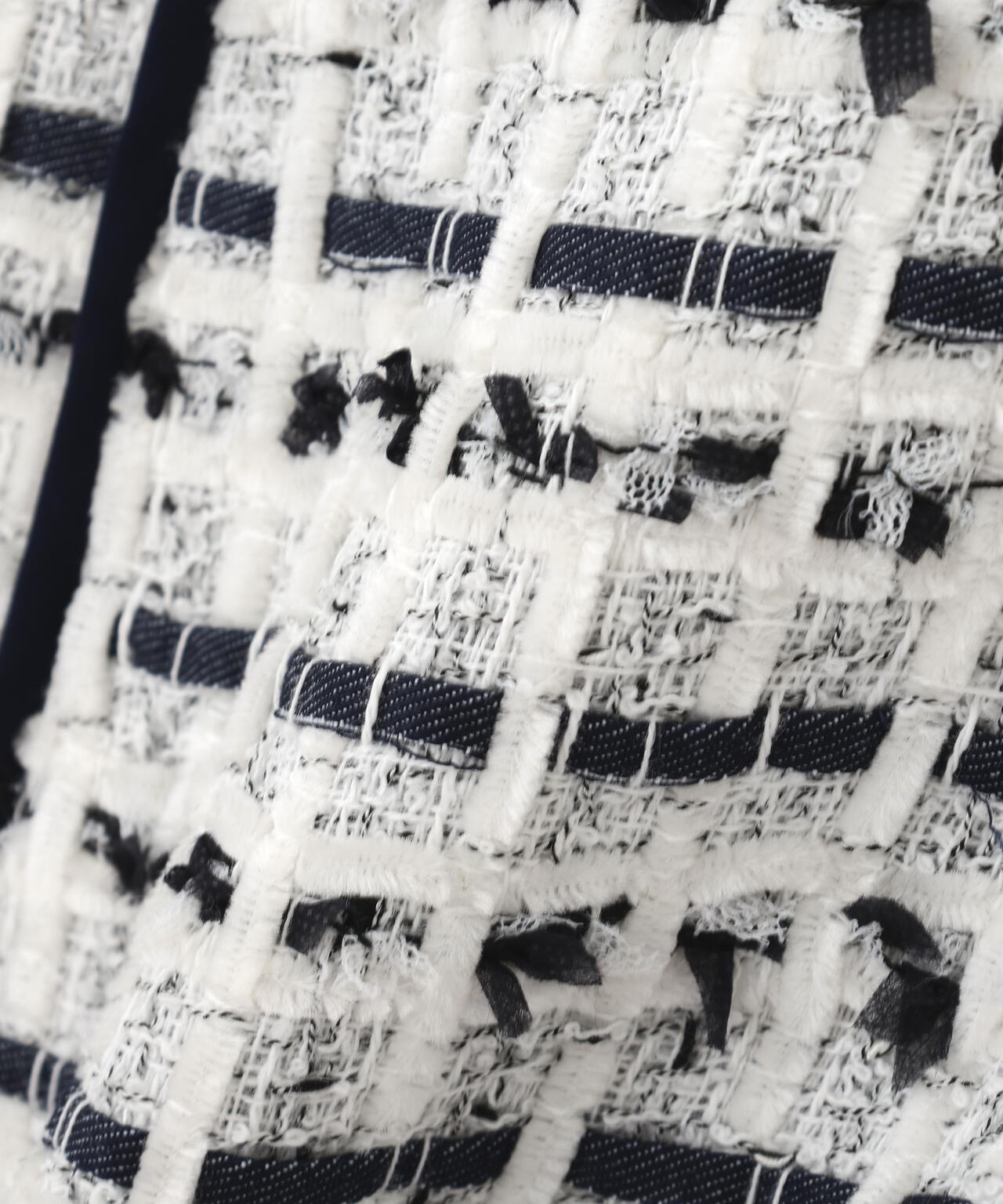 <BLACK LABEL>デニムツィードジレ