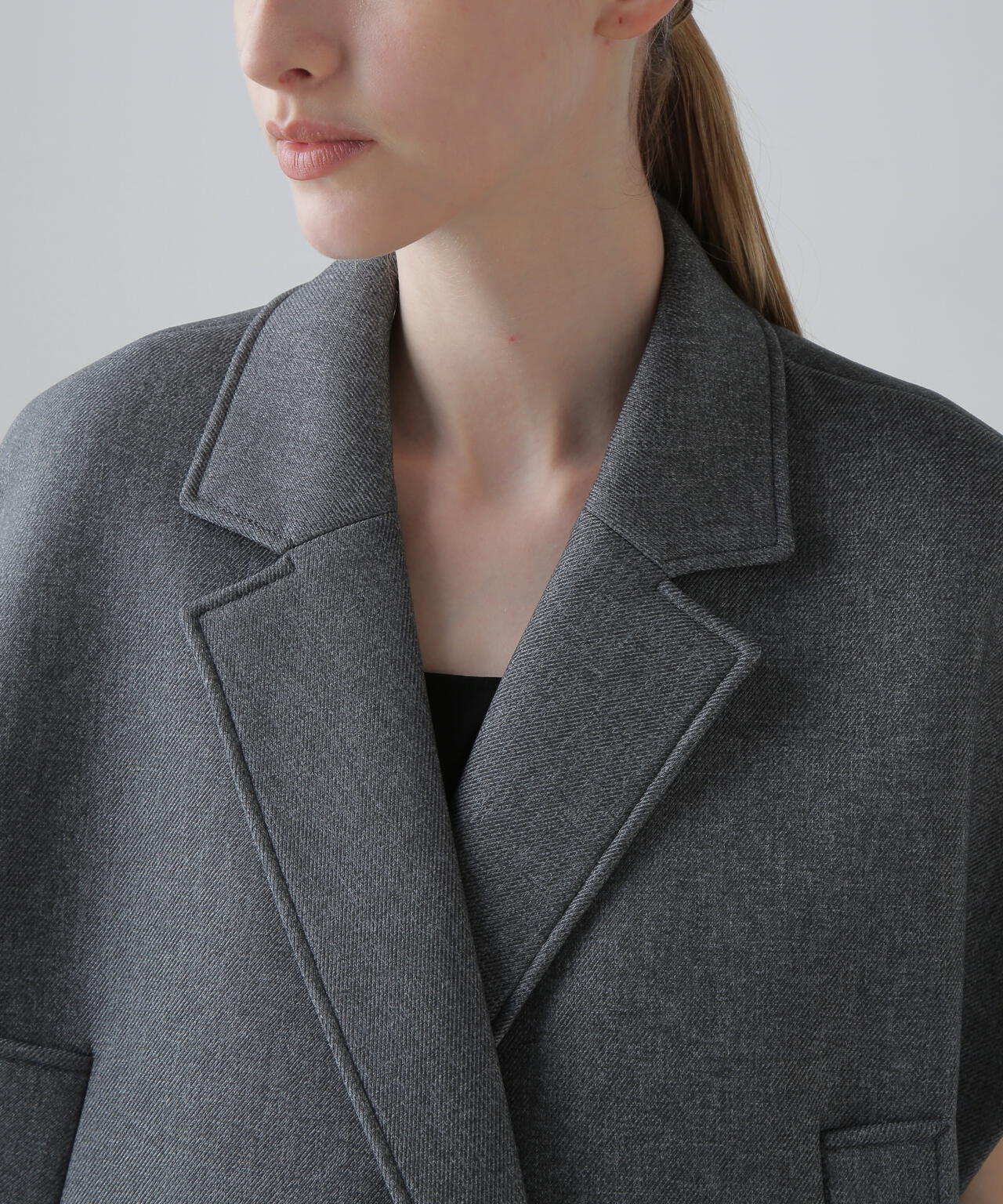 カルゼスポンジボンディングジャケット