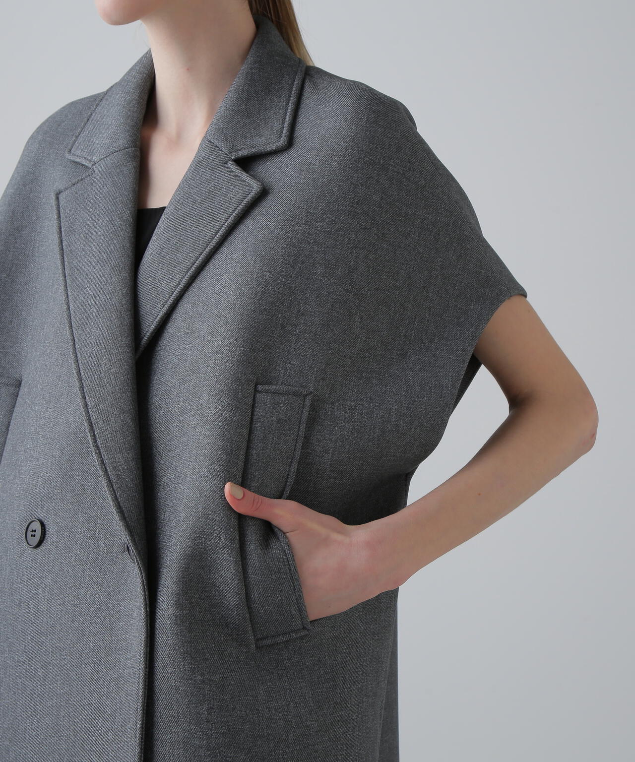 カルゼスポンジボンディングジャケット