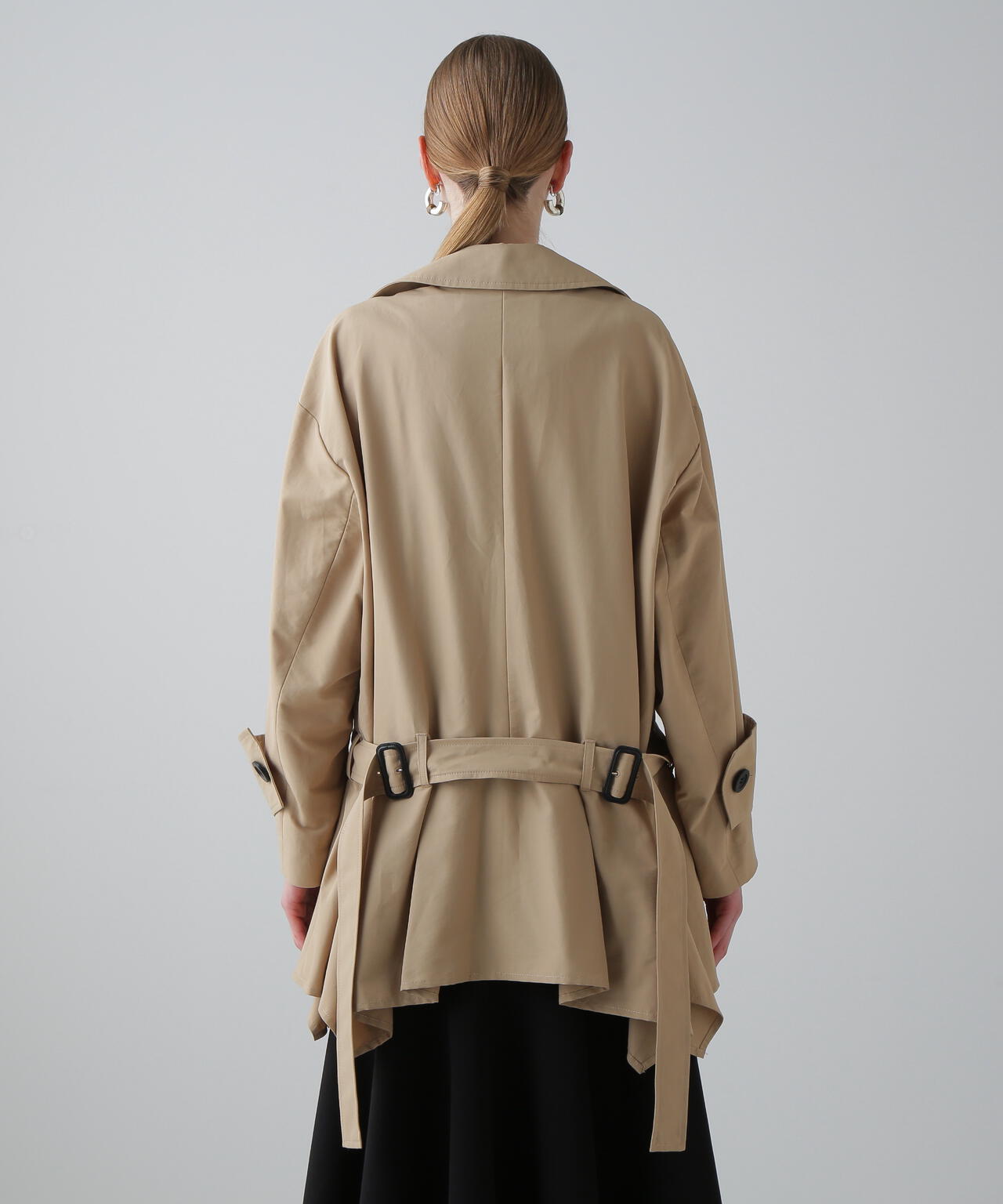 コットンナイロングログランジャケット