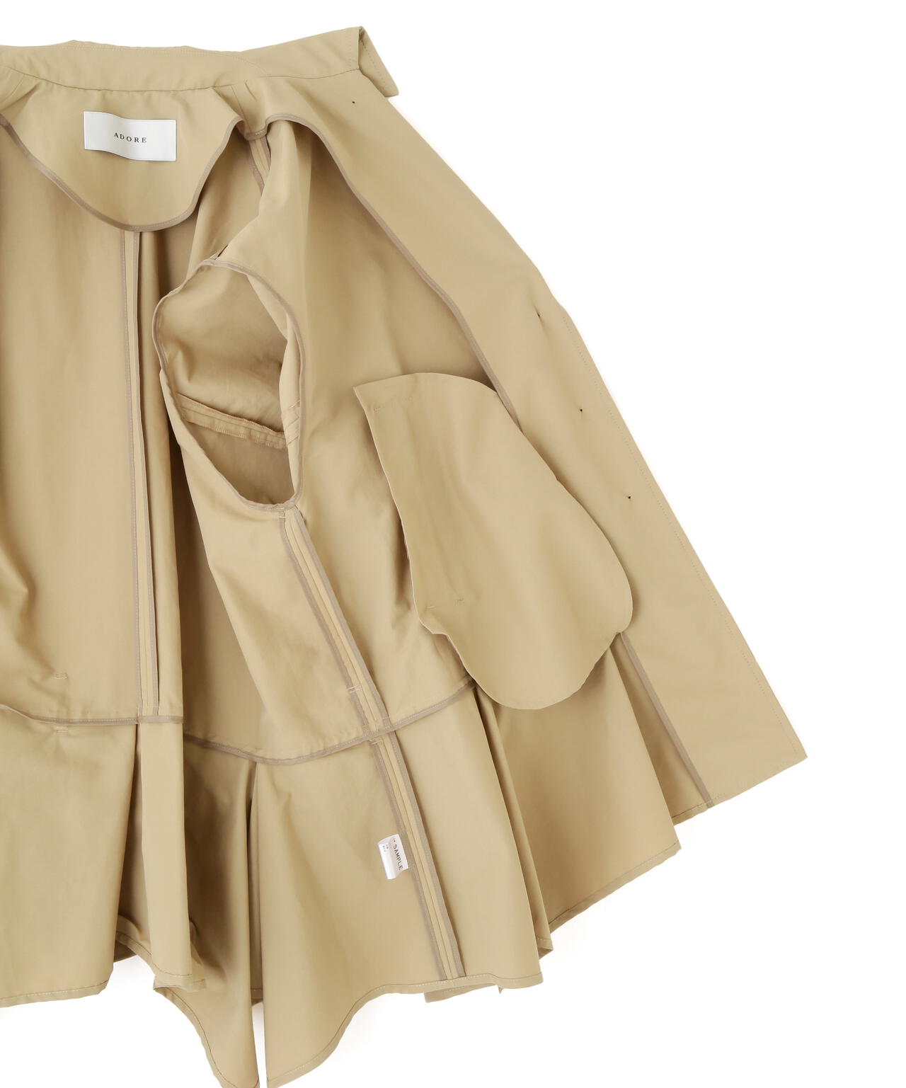 コットンナイロングログランジャケット