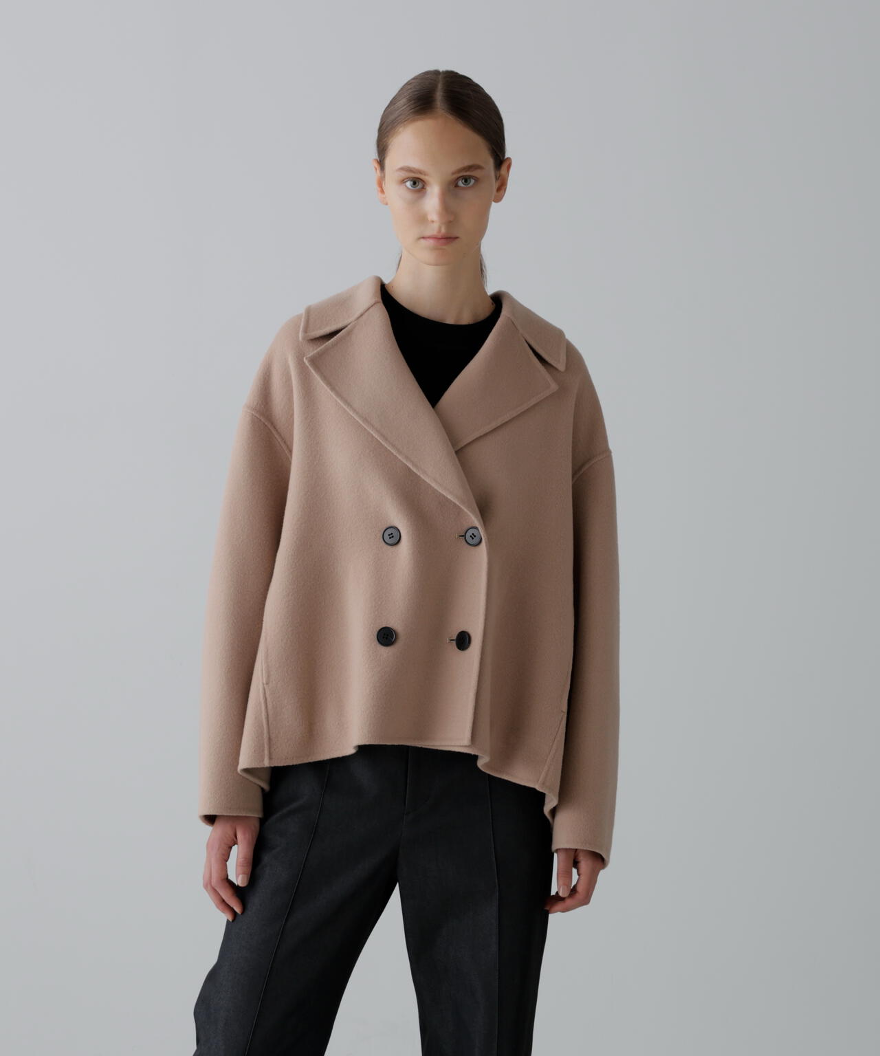 ソリッドウールリバージャケット