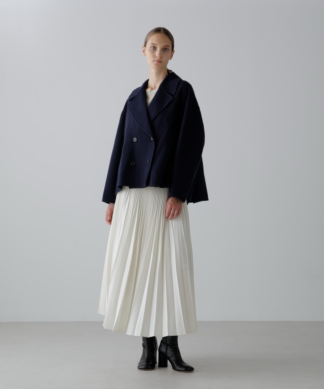 ソリッドウールリバージャケット