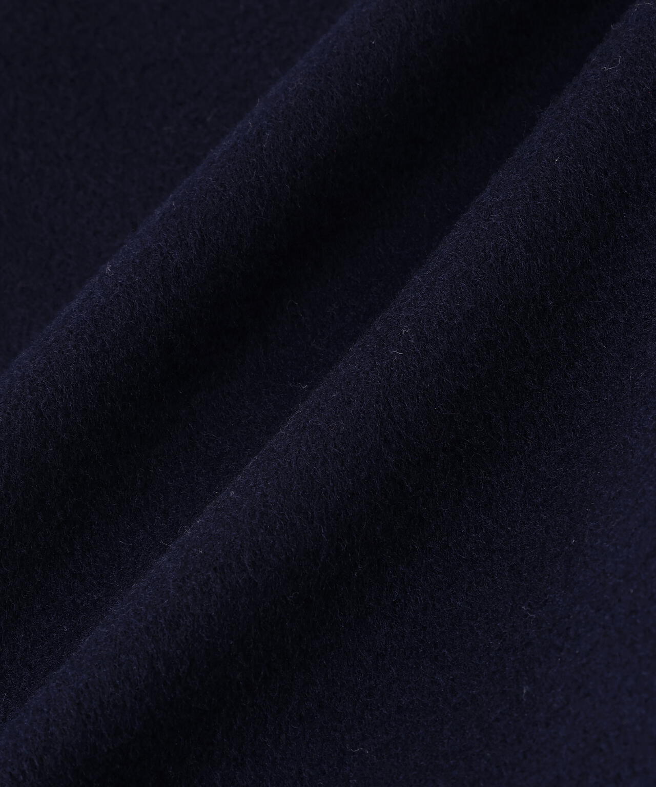 ソリッドウールリバーノーカラージレ