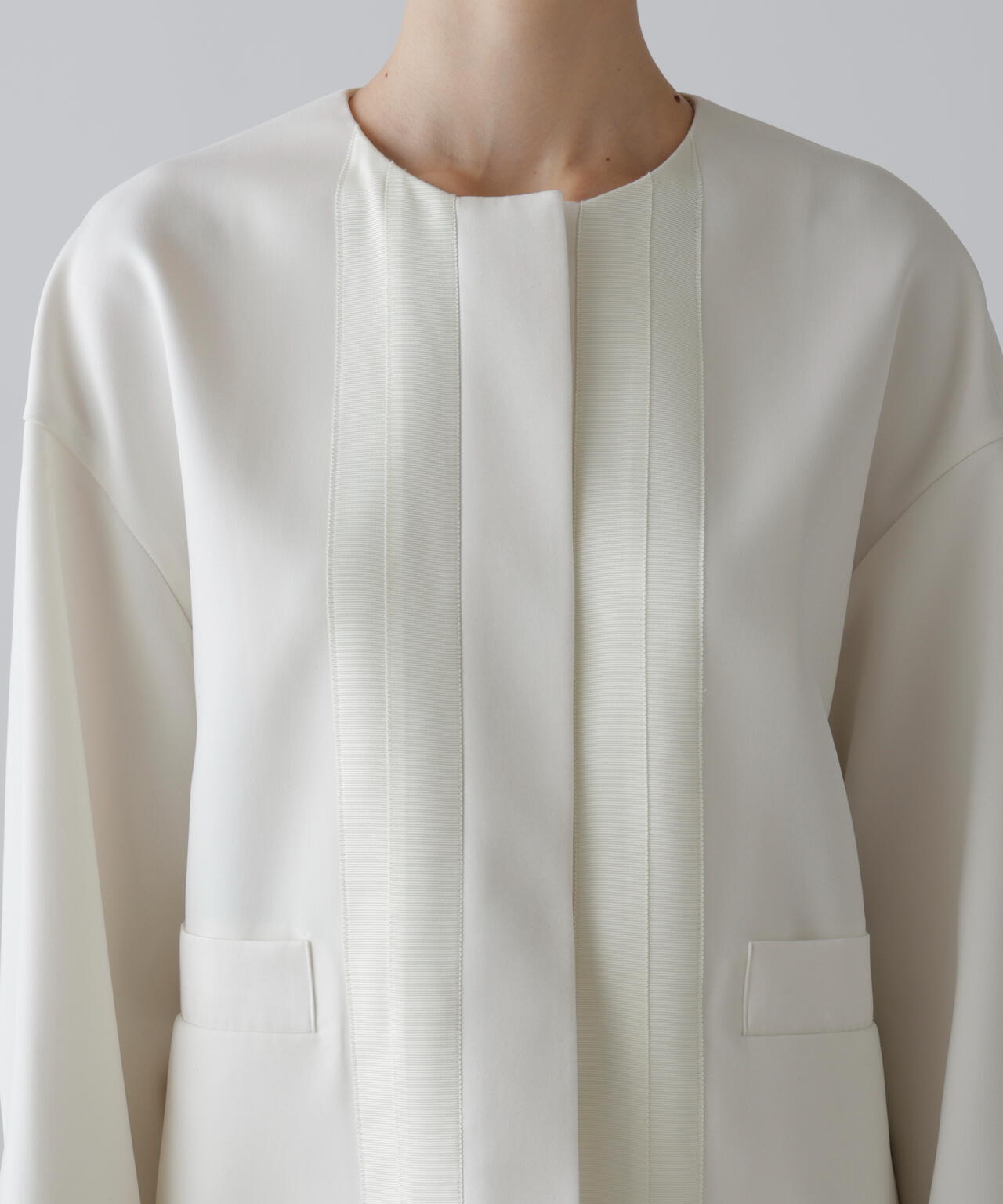 ストレッチジョーゼットジャケット