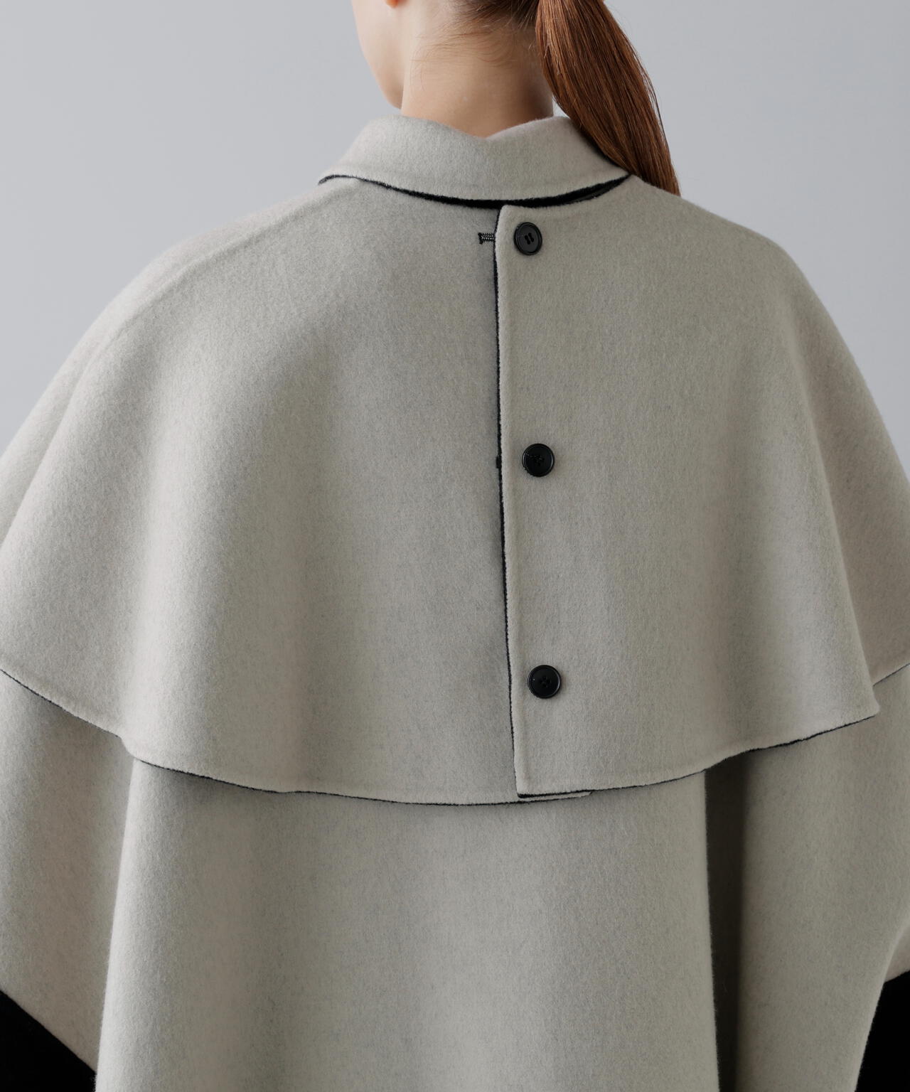 Ca混2TONEリバーケープコート