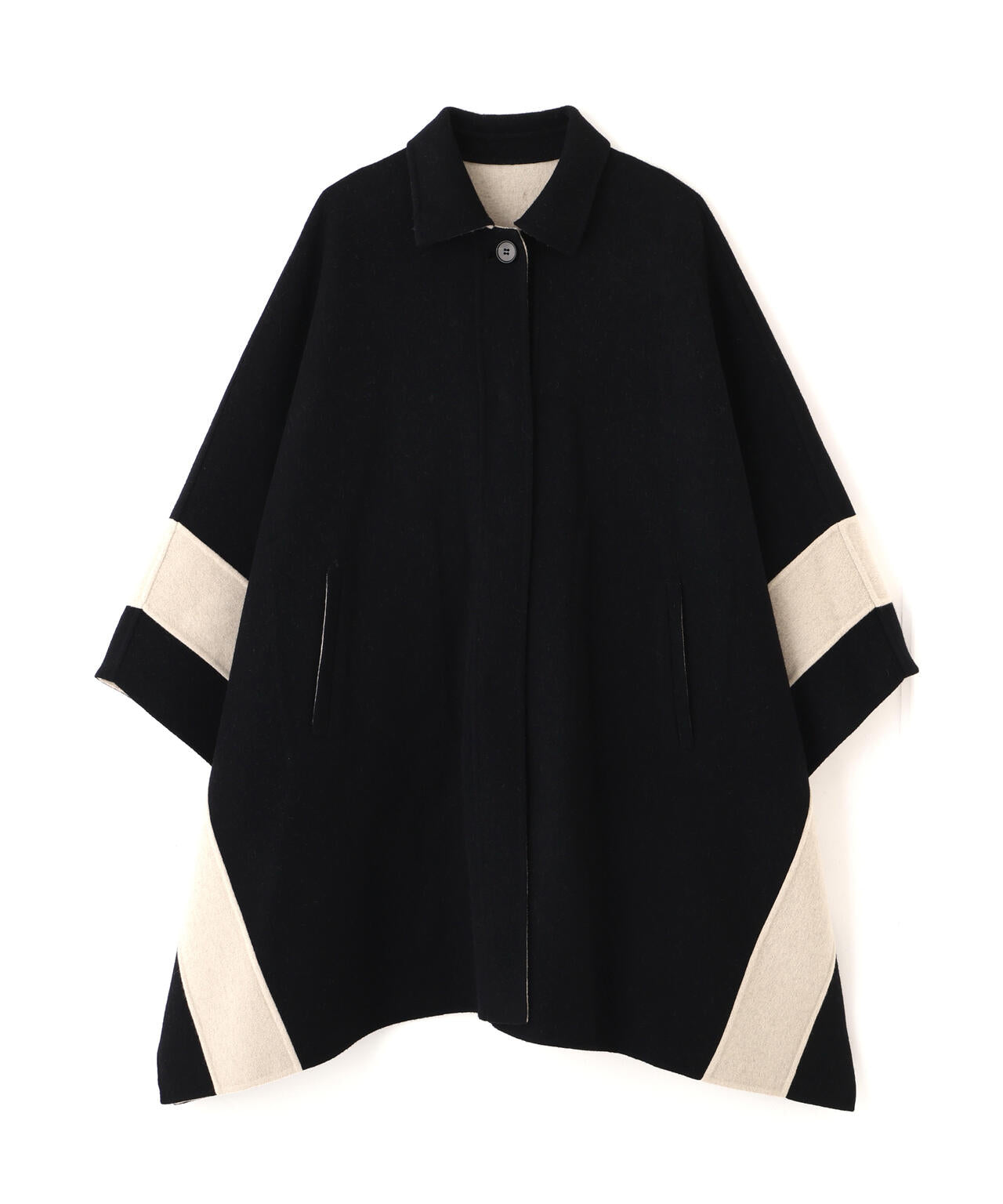 Ca混2TONEリバーケープコート